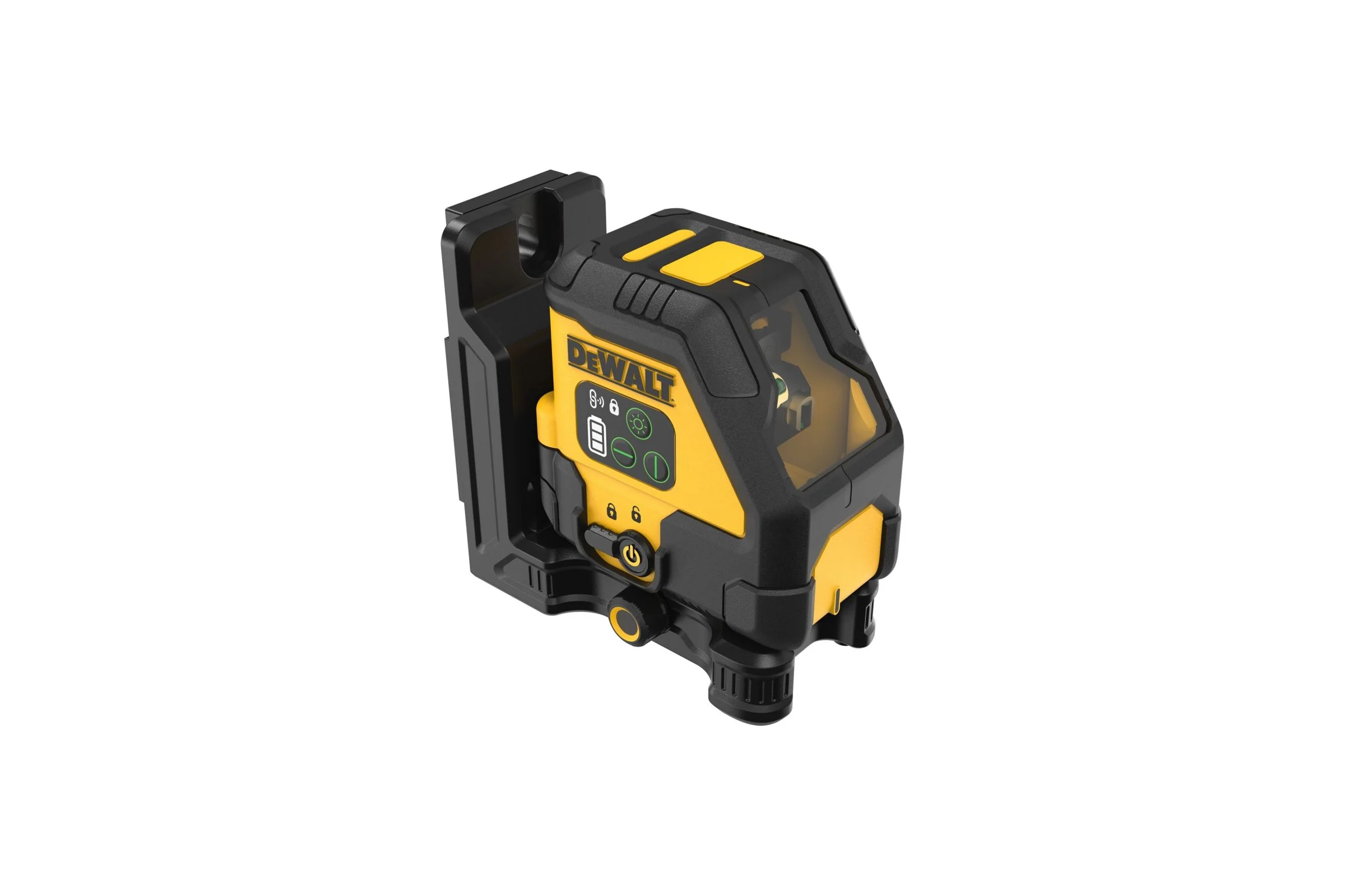 Аккумуляторный лазерный нивелир DEWALT DCLE14201GB, зеленый луч, 45м, со встроенной АКБ, в чехле DCLE14201GB-XJ