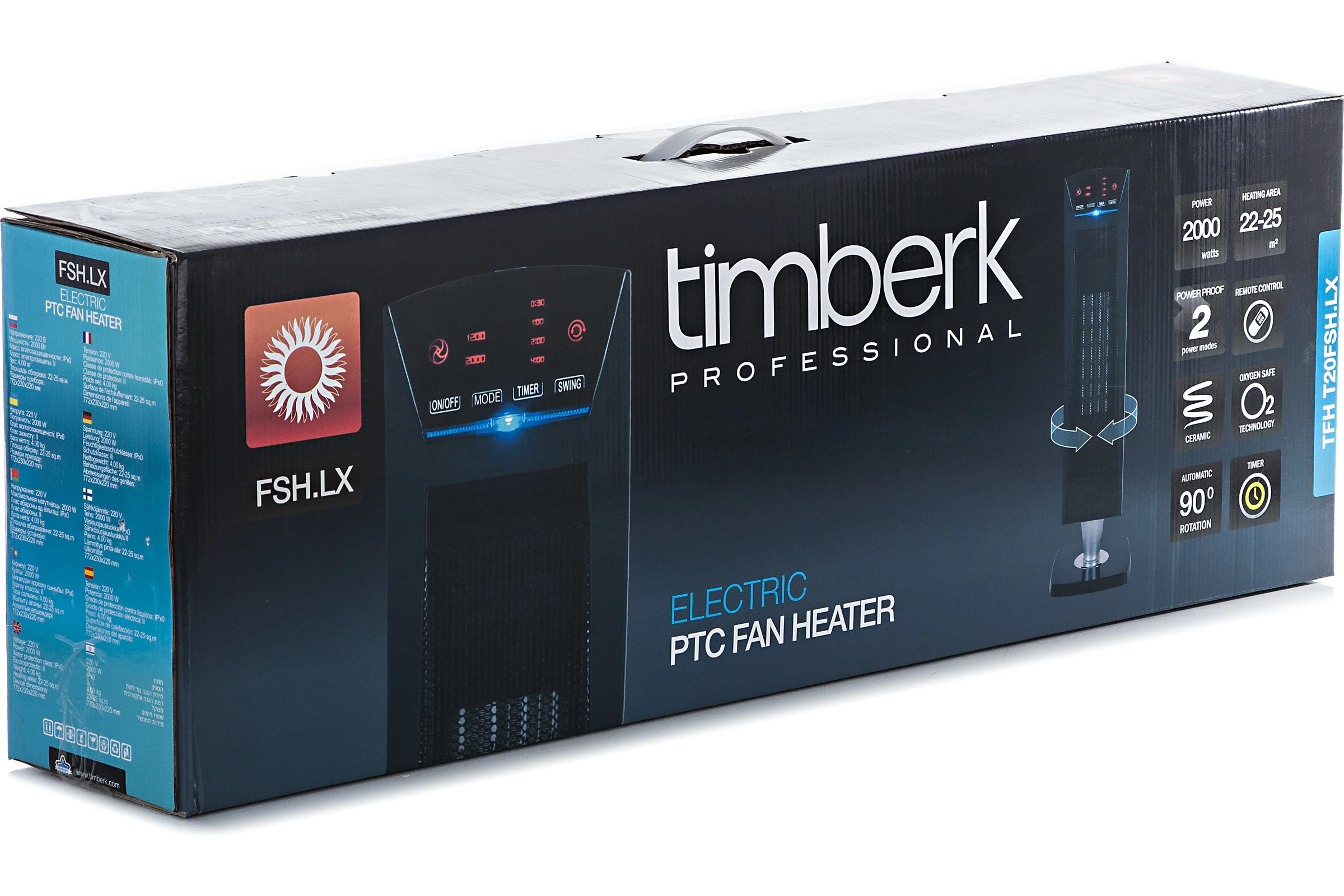 Тепловентилятор Timberk TFH T20FSH.LX