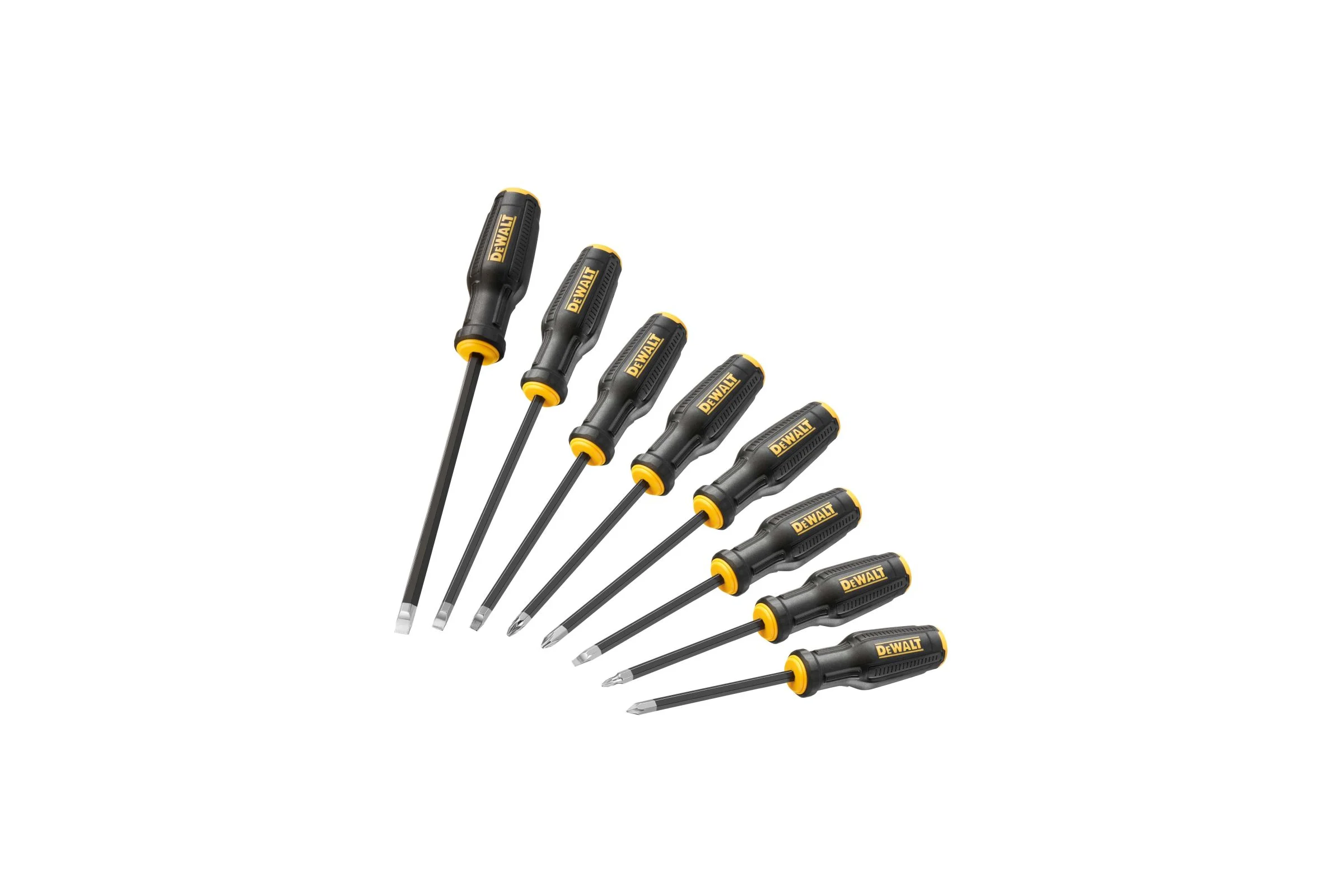 Набор отверток Dewalt TOUGHSERIES , PH/PZ/SL, 8 шт. DWHT65102-0
