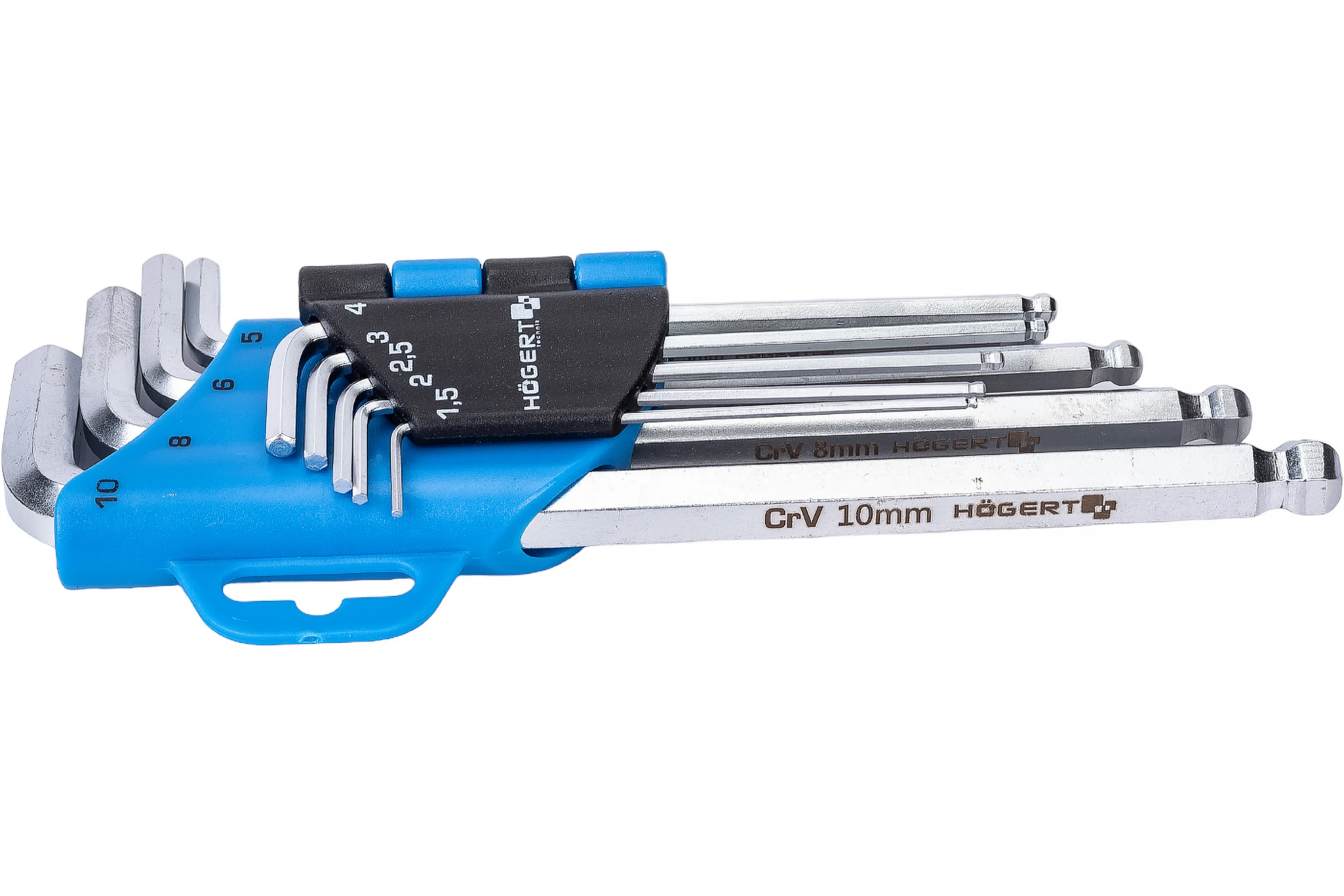 Набор отверток, ключи HEX и TORX 20 шт., ложемент EVA HOEGERT TECHNIK HT7G134