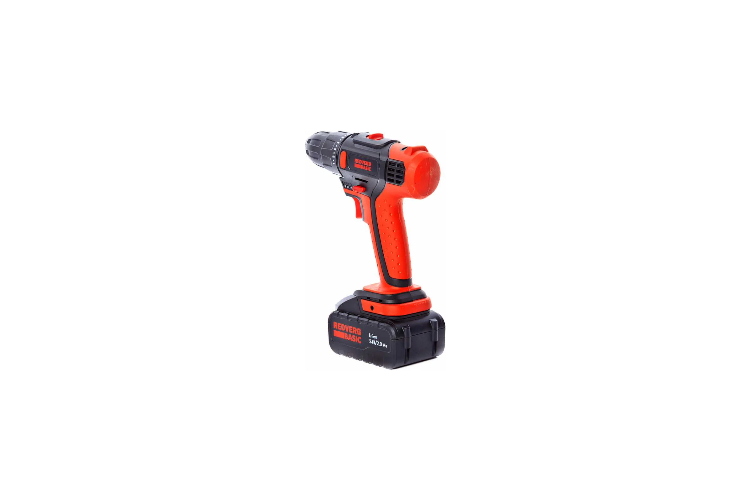 Аккумуляторная дрель-шуруповерт REDVERG Basic SD24L/2-2 6663428