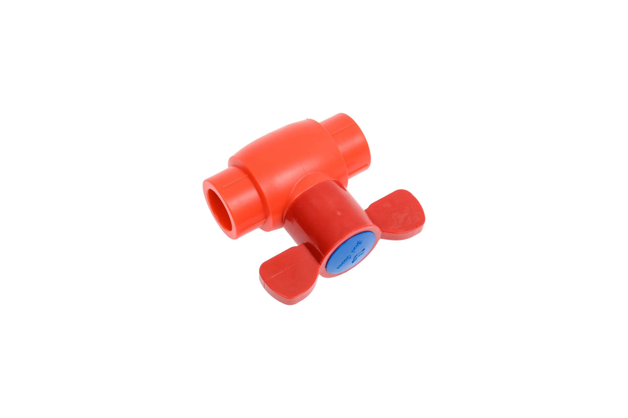 Шаровой кран Blue Ocean противопожарный - 20 красный, полипропиленовый Fire-S-B1 PPRF/BV/PPR/-1(R)-20