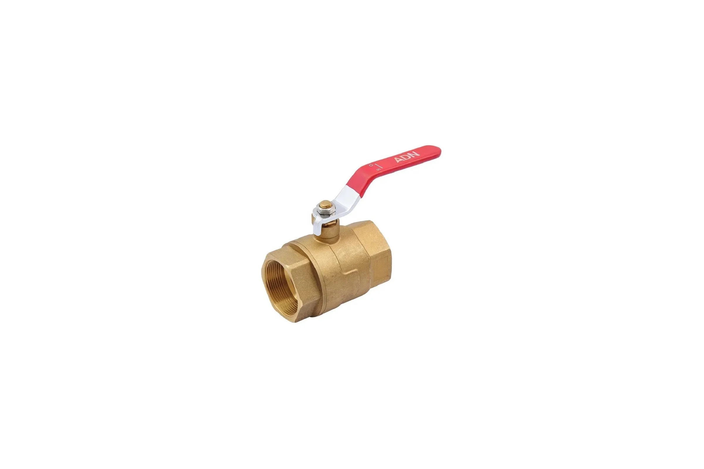 Кран SMT ADN 2 FxF шаровая красная ручка 560H6620R