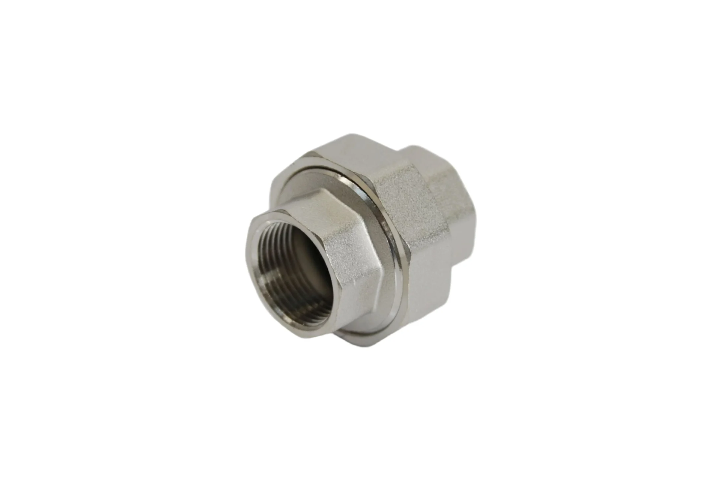 Муфта разъемная VRT 3/4'' вн/вн никель 557674