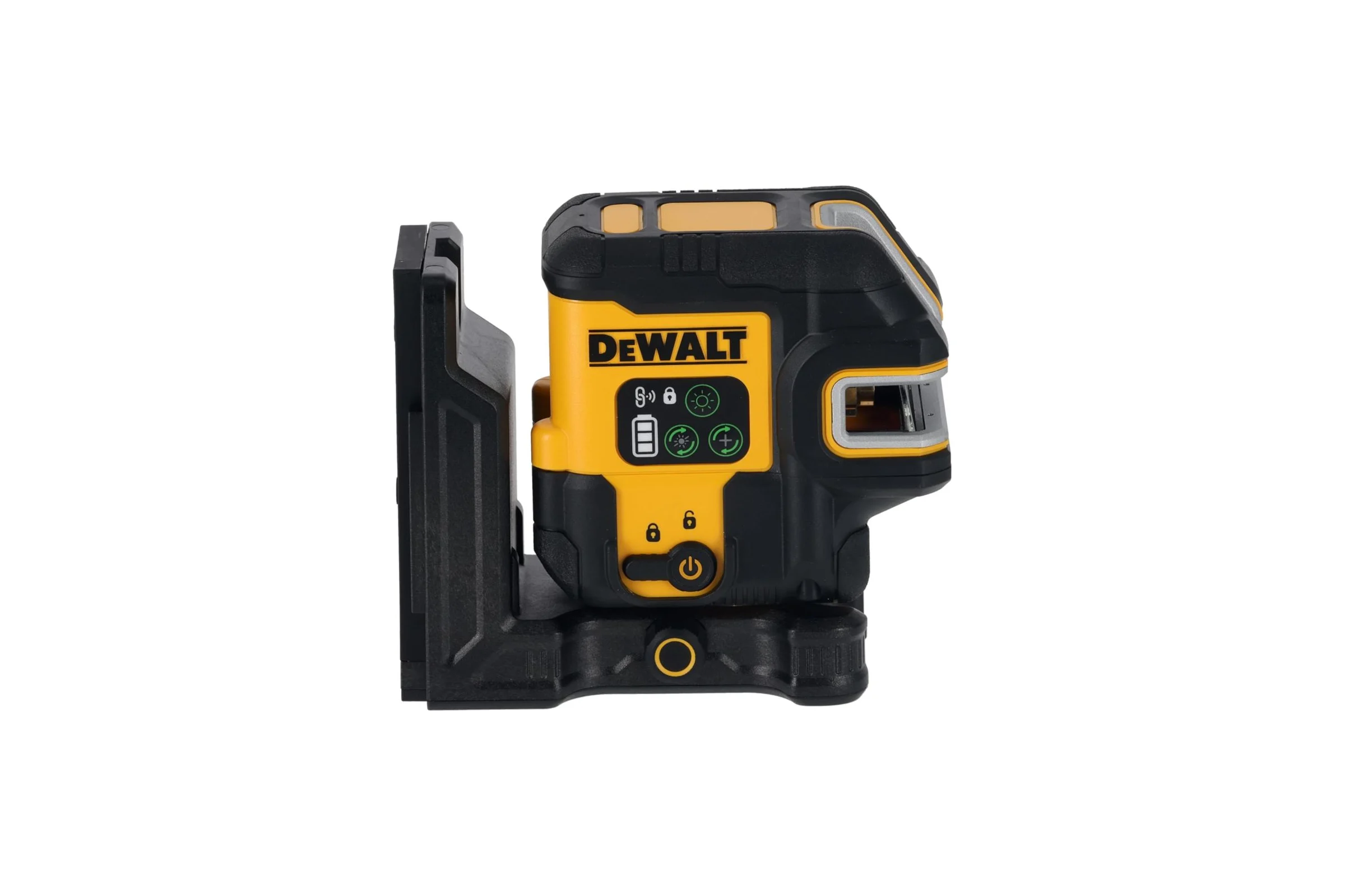 Аккумуляторный лазерный нивелир DEWALT DCLE14251GB, 10.8В, зеленый луч, 45м, со встроенной АКБ, в чехле DCLE14251GB-XJ