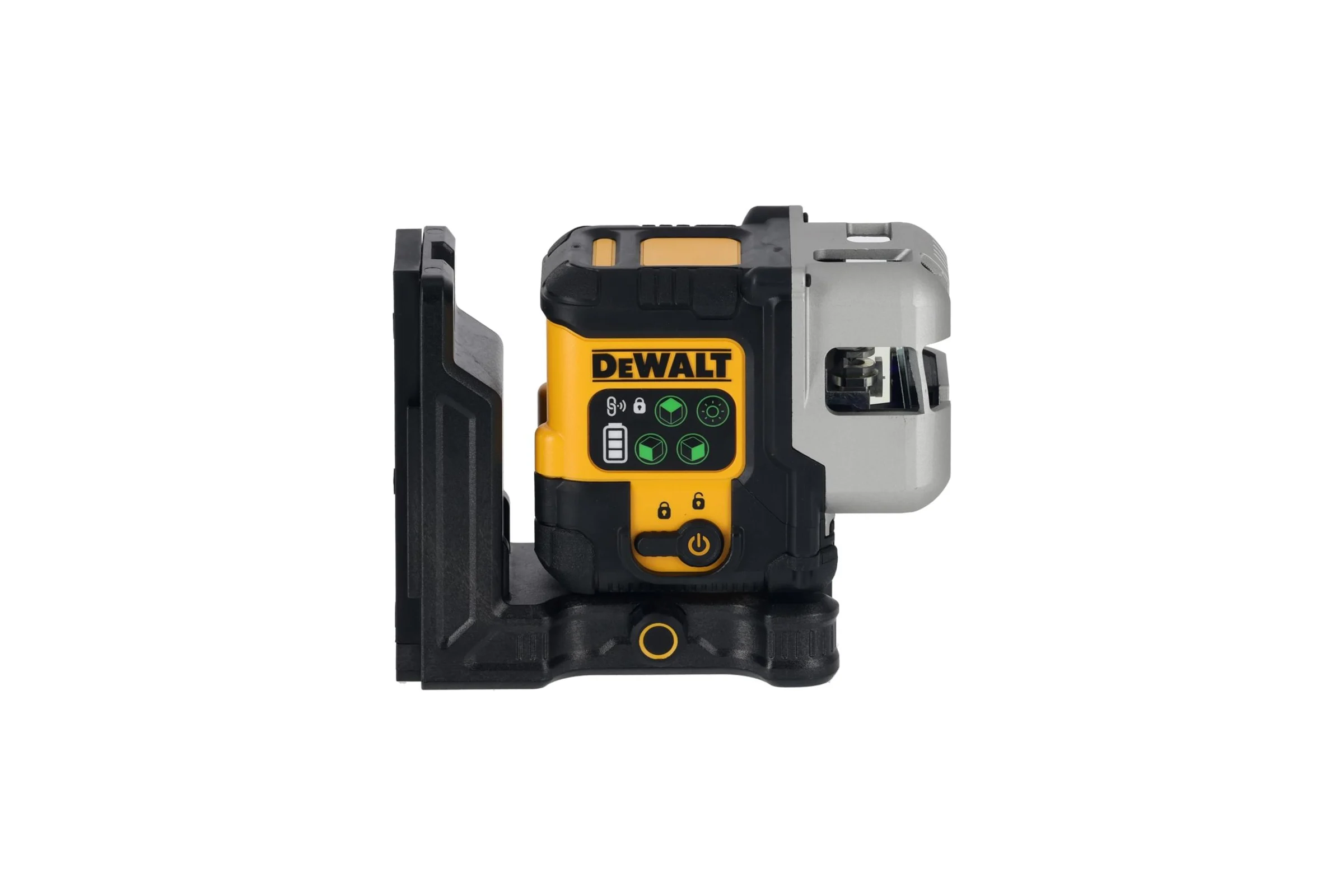 Аккумуляторный лазерный нивелир DEWALT DCLE14301GB, 10.8В, зеленый луч, 30м, со встроенной АКБ, в чехле DCLE14301GB-XJ