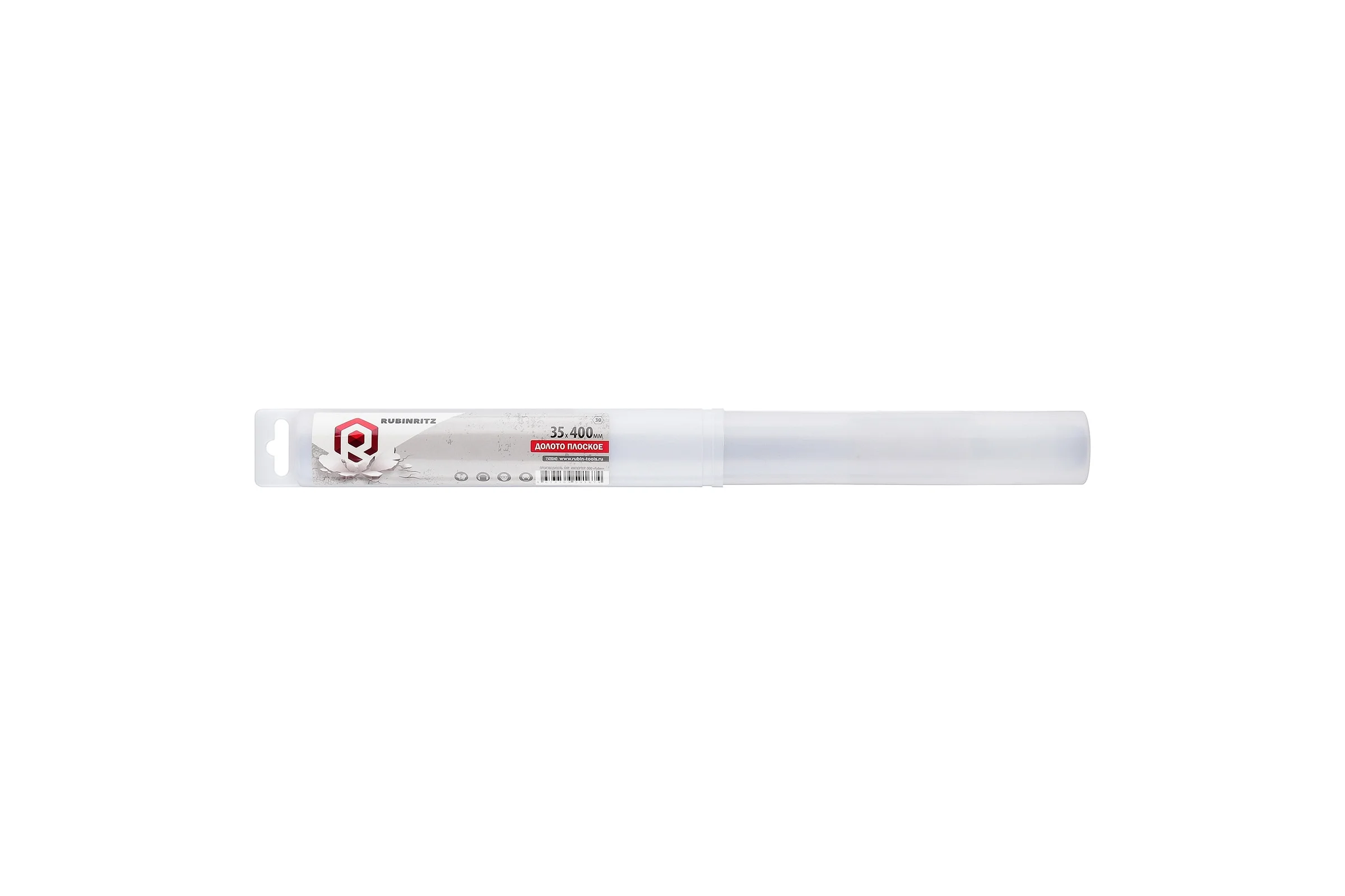 Долото плоское RUBINRITZ 35х400 HEX 30 1503040