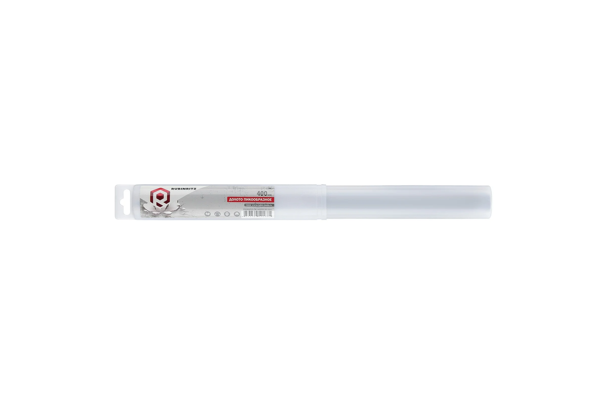 Долото пикообразное RUBINRITZ 400мм HEX 30 1504040