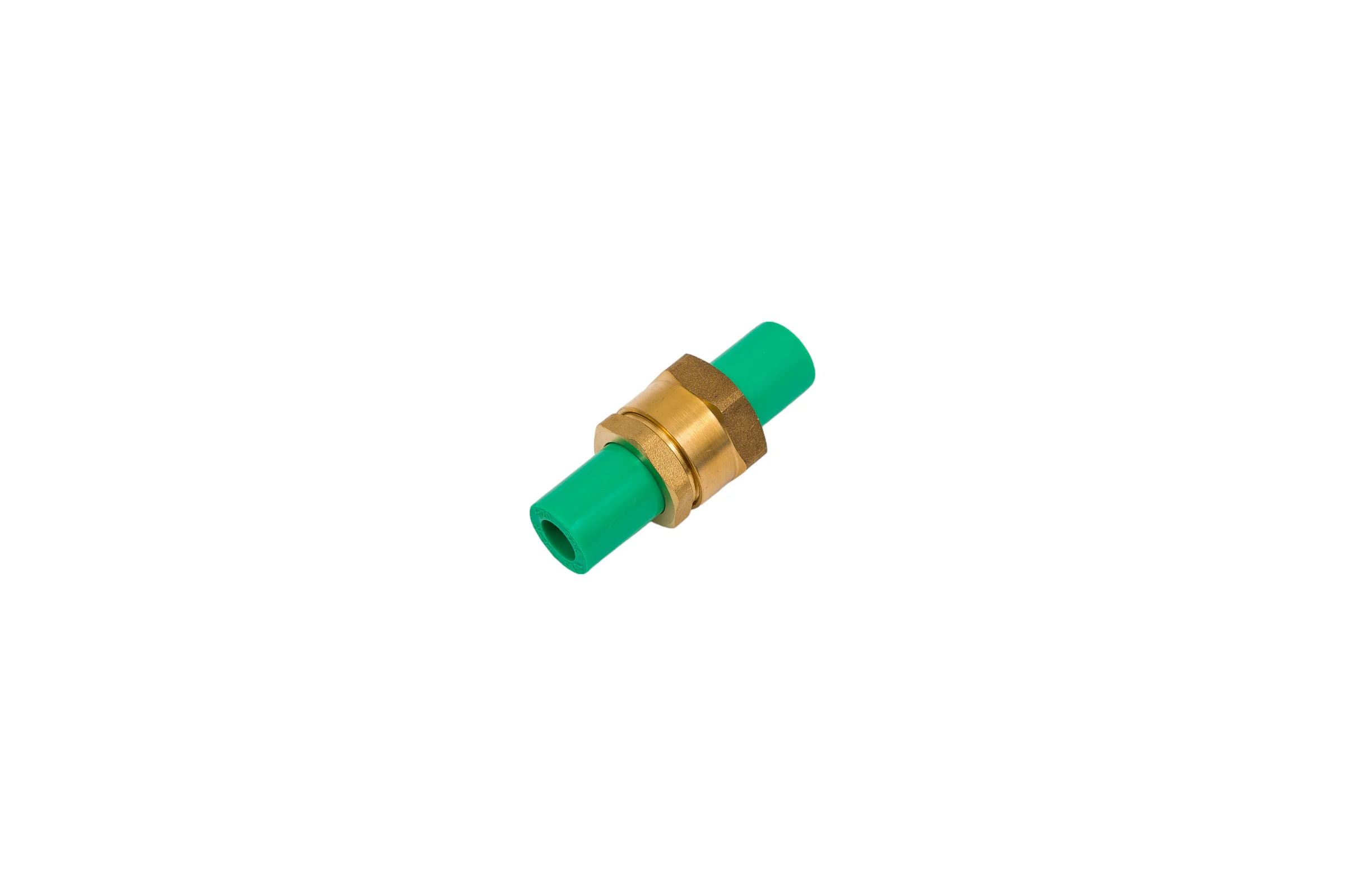 Универсальное (разборное) соединение Blue Ocean 20 зеленое PPRF/UA-2(G)-20x20