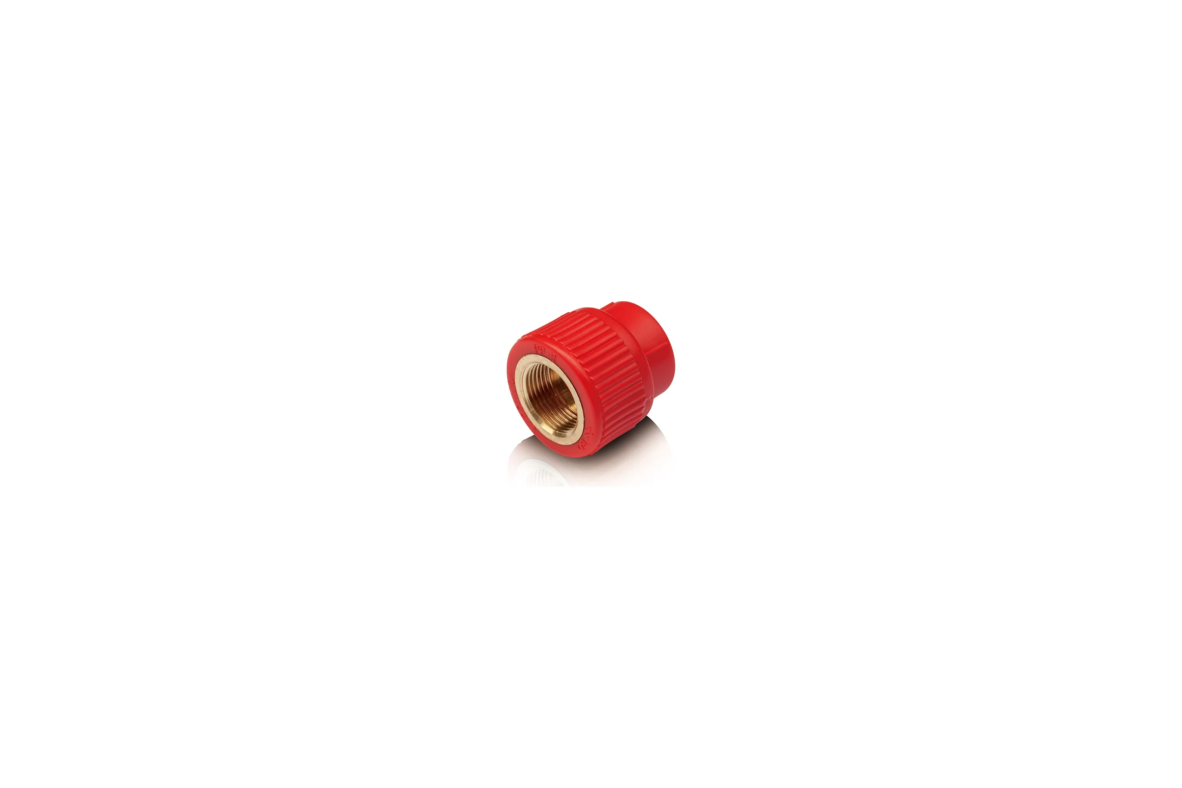 Резьбовая муфта Blue Ocean "Fire Secure" (вн) - 25x3/4", противопожарный полипропилен Fire-S-B1 PPRF/IA(R)-25х3/4"
