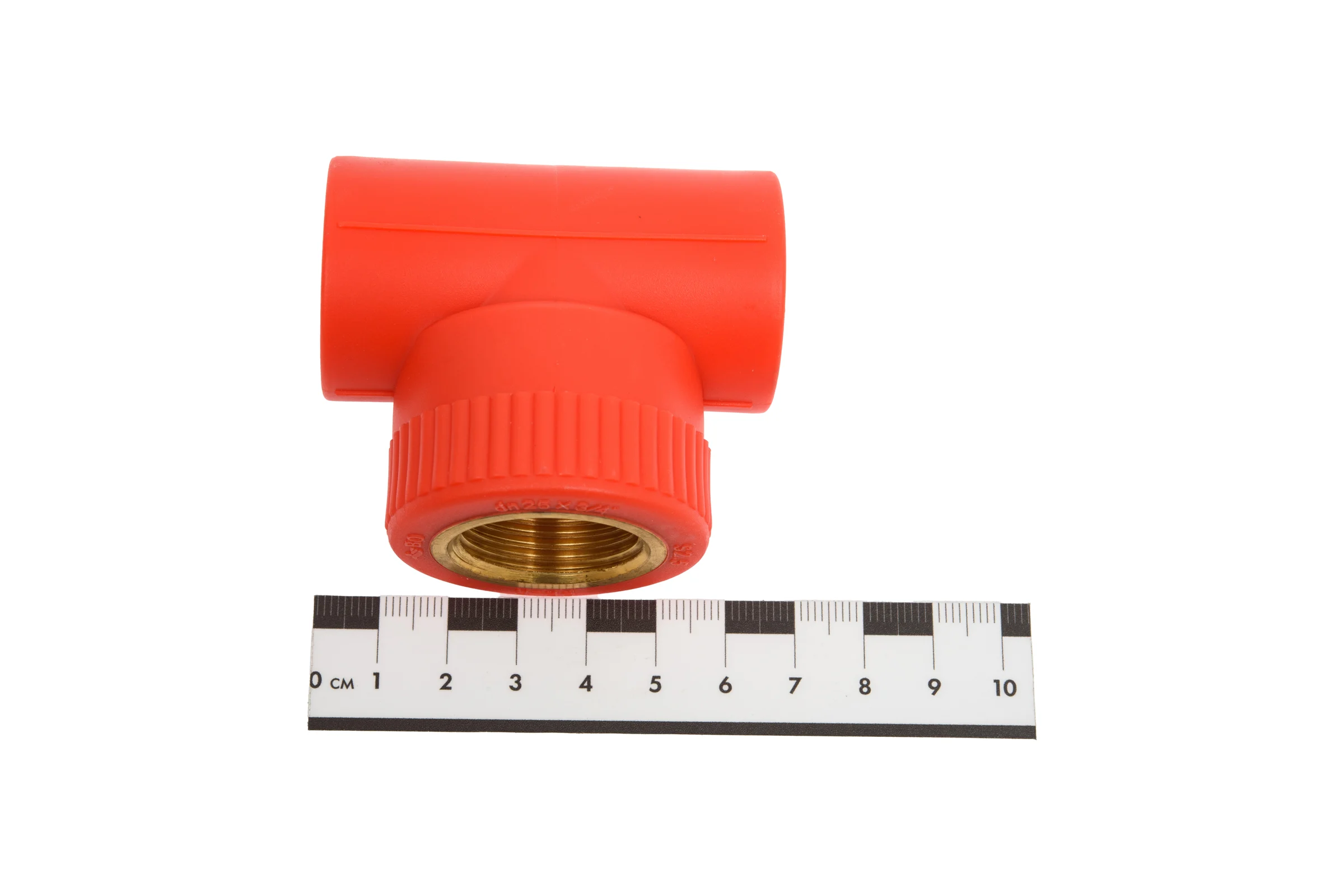 Тройник Blue Ocean "Fire Secure" (вн) - 25x3/4", противопожарный полипропилен Fire-S-B1 PPRF/ITT(R)-25х3/4"