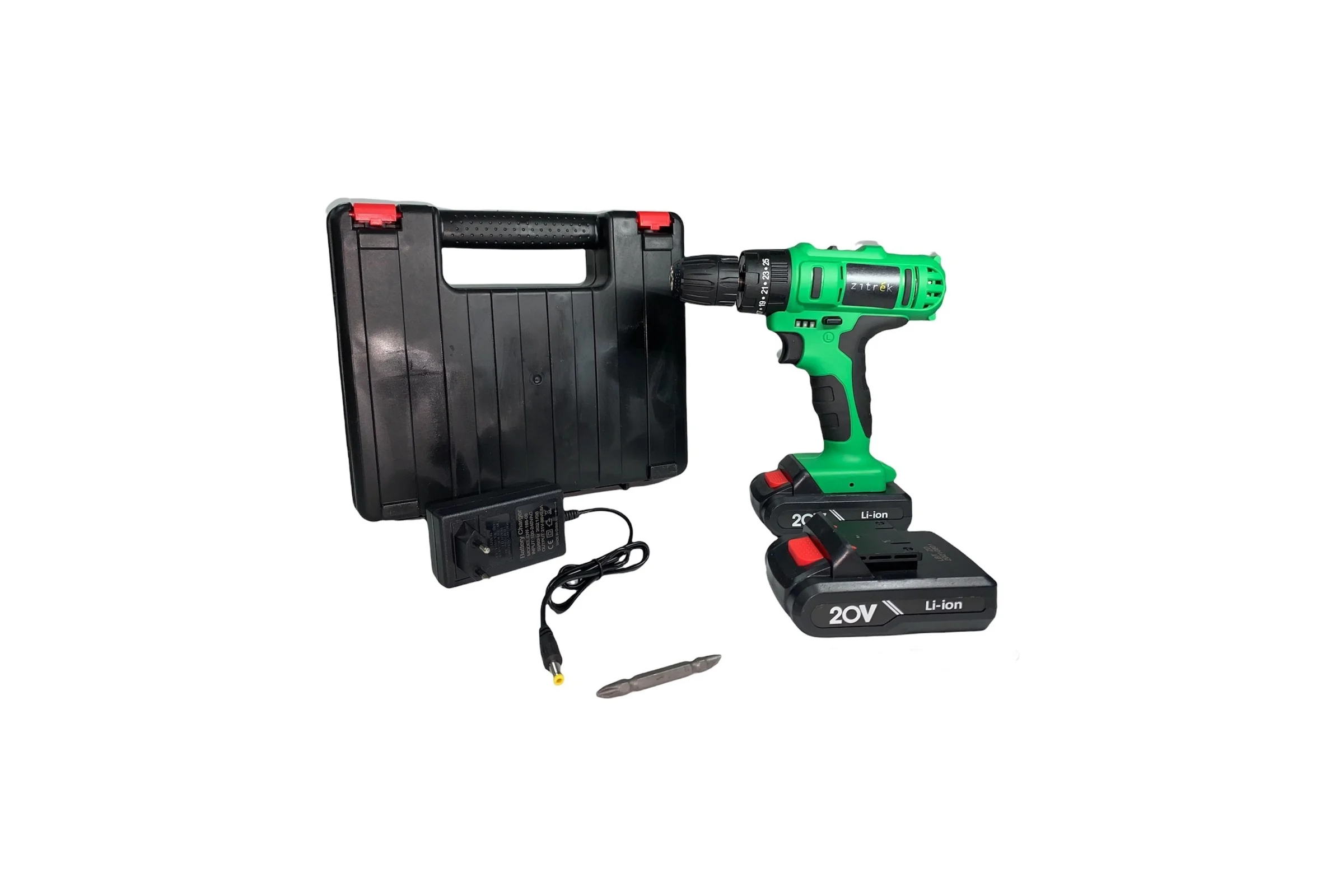 Аккумуляторная ударная дрель-шуруповерт Zitrek Crusher 21-Li 063-4055