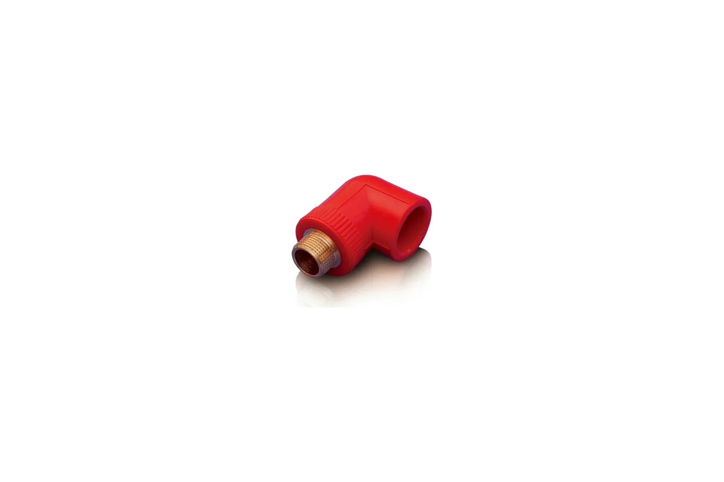 Угол Blue Ocean "Fire Secure" (нар) - 32x1/2", противопожарный полипропилен Fire-S-B1 PPRF/ET90E(R)-32 х 1/2"