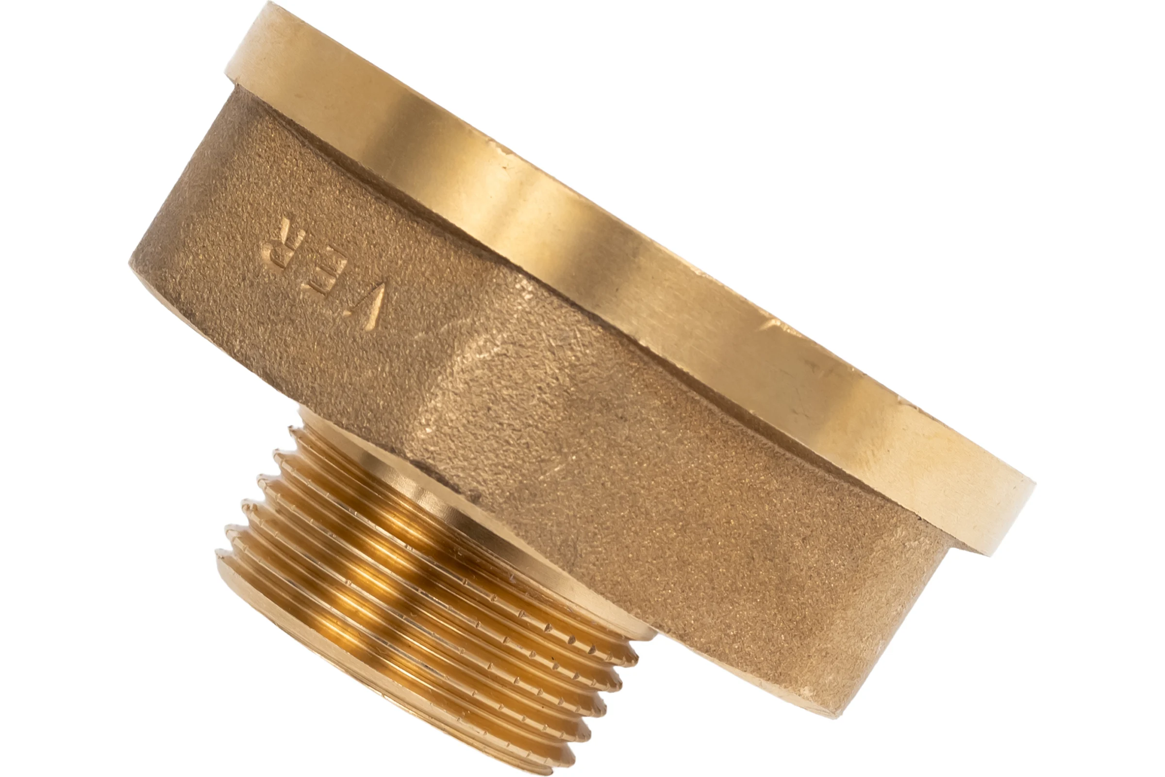Переходник латунный ViEiR 1 ш × 2 г (наружная → внутренняя резьба) SFH85