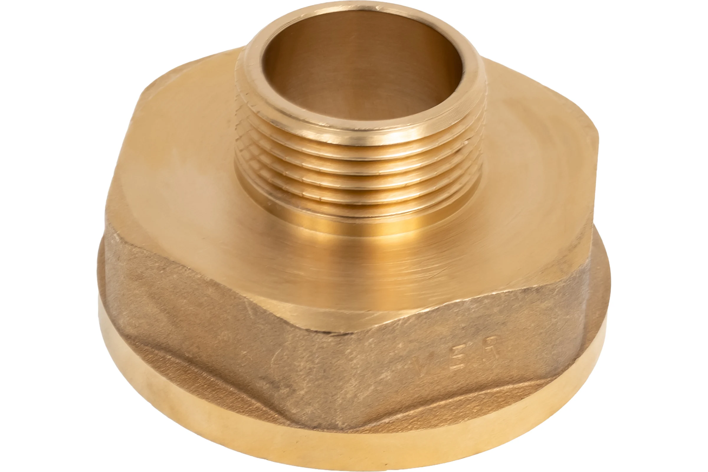 Переходник латунный ViEiR 1 ш × 2 г (наружная → внутренняя резьба) SFH85