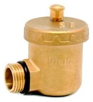 Автоматический угловой воздухоотводчик ViEiR 1/2″ латунный для радиаторов и коллекторов PF501