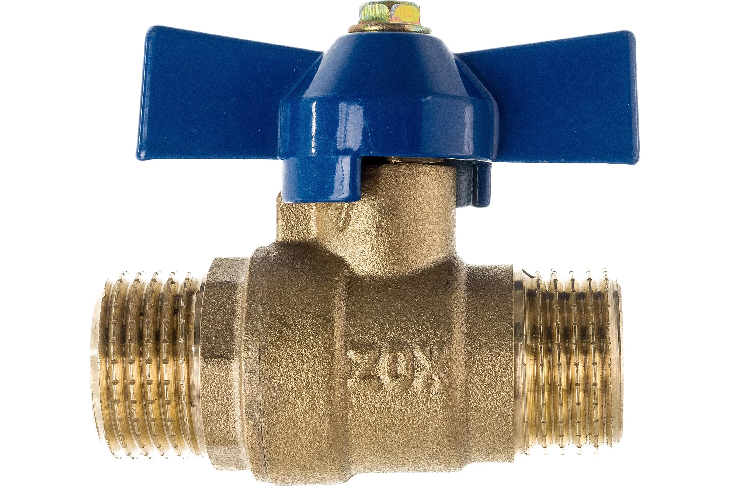 Шаровой кран Zox 1/2'' нар/нар, бабочка 519282
