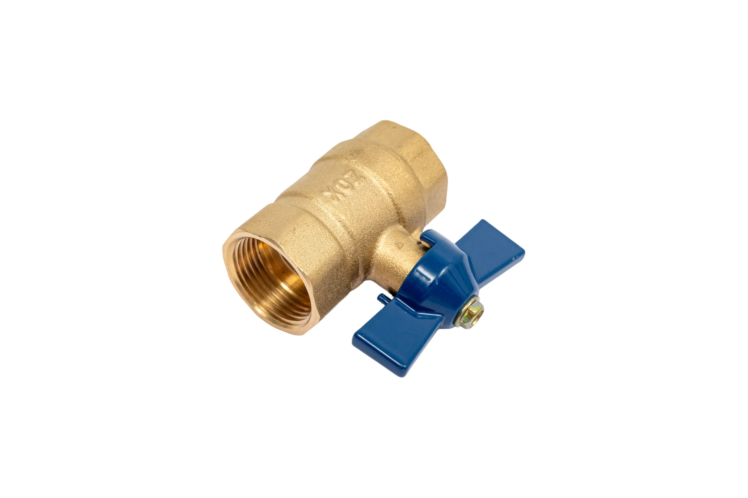 Шаровой кран Zox 3/4'' вн/вн, бабочка 519283