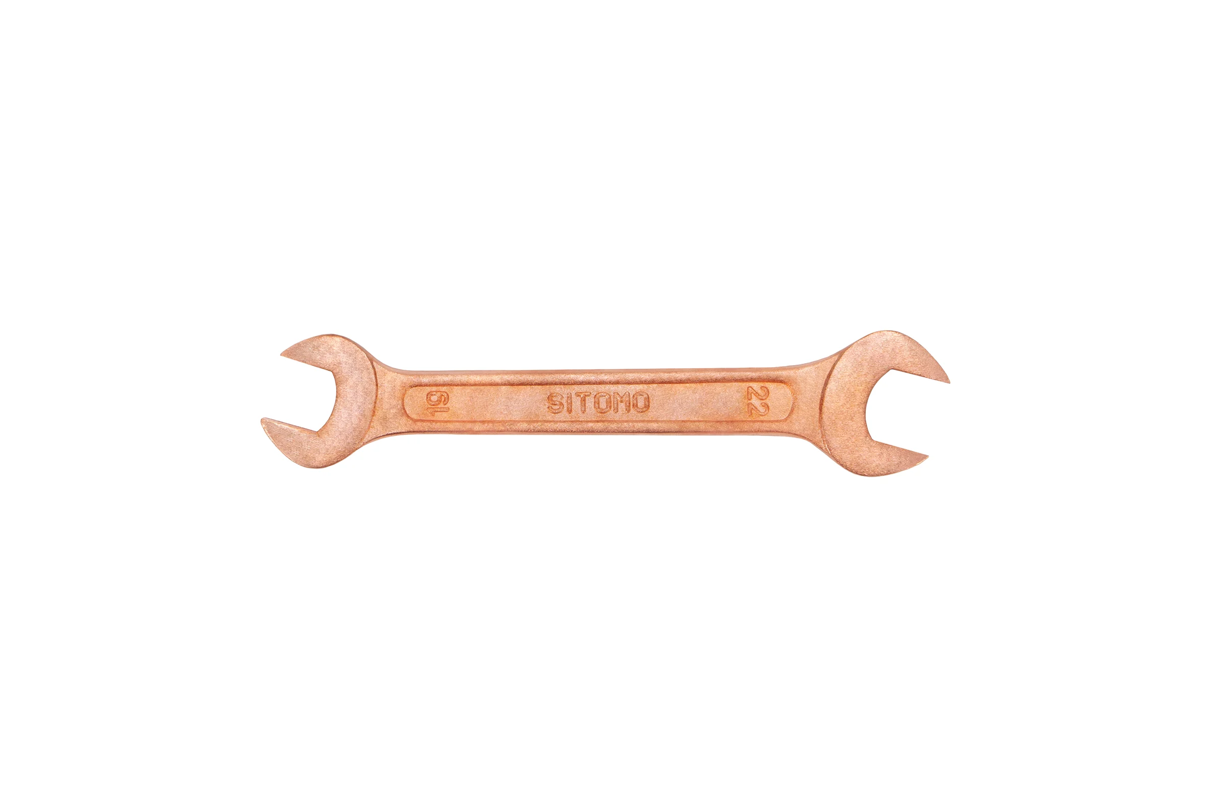 Ключ гаечный двусторонний SITOMO 19×24, омедненный 950466