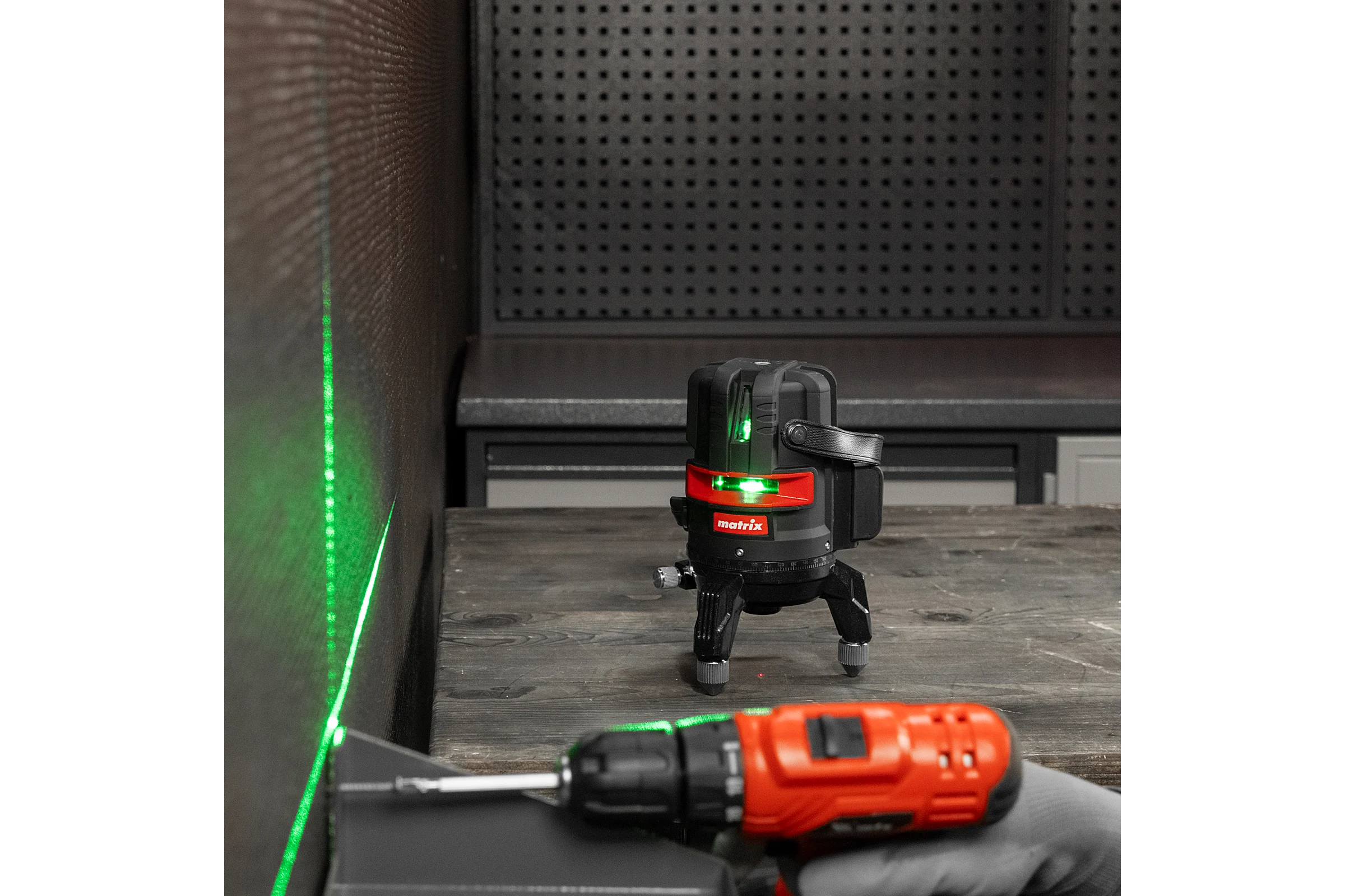 Лазерный уровень MATRIX ML 06 Green 35067
