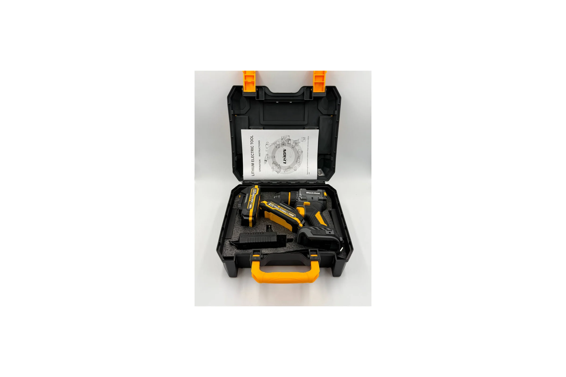 Дрель-шуруповерт аккумуляторная BlackWeld 21V 1.5Ah 150242