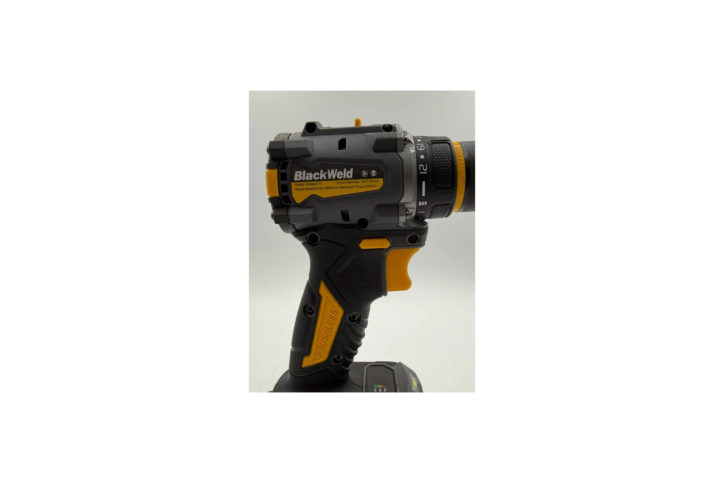 Дрель-шуруповерт аккумуляторная BlackWeld 21V 1.5Ah 150242