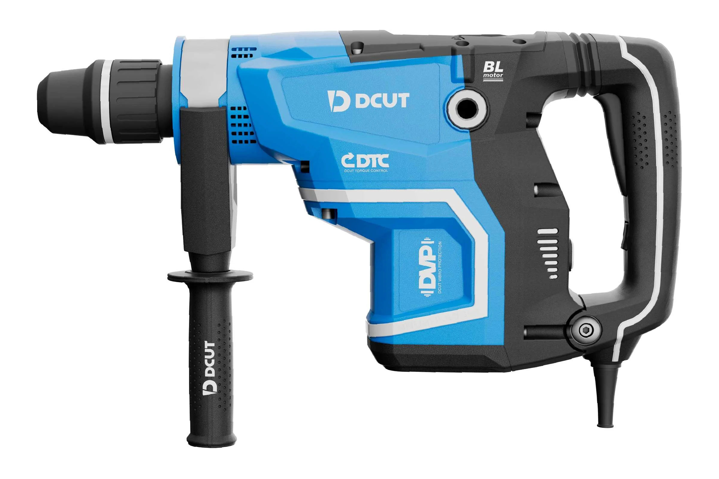 Перфоратор DCUT SDS max, бесщёточный, 1600Вт, 2реж, 18Дж, 1500-3000у/м, 10,3кг. DBRJ1816 DBRJ1816-SP2