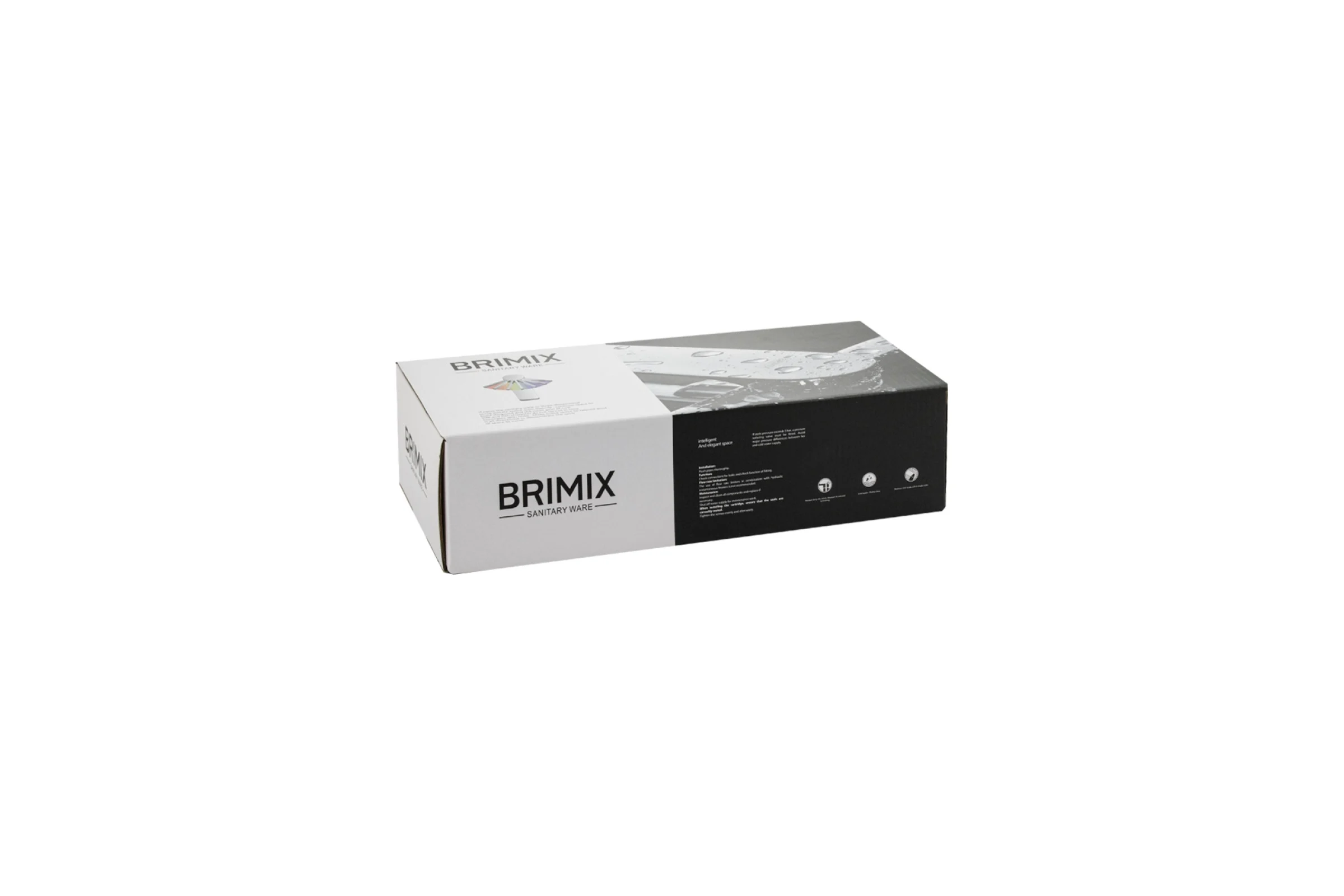 Кран на одну воду шаровый Brimix (хромированный, из высокопрочного пластика АБС) 0755 0-755