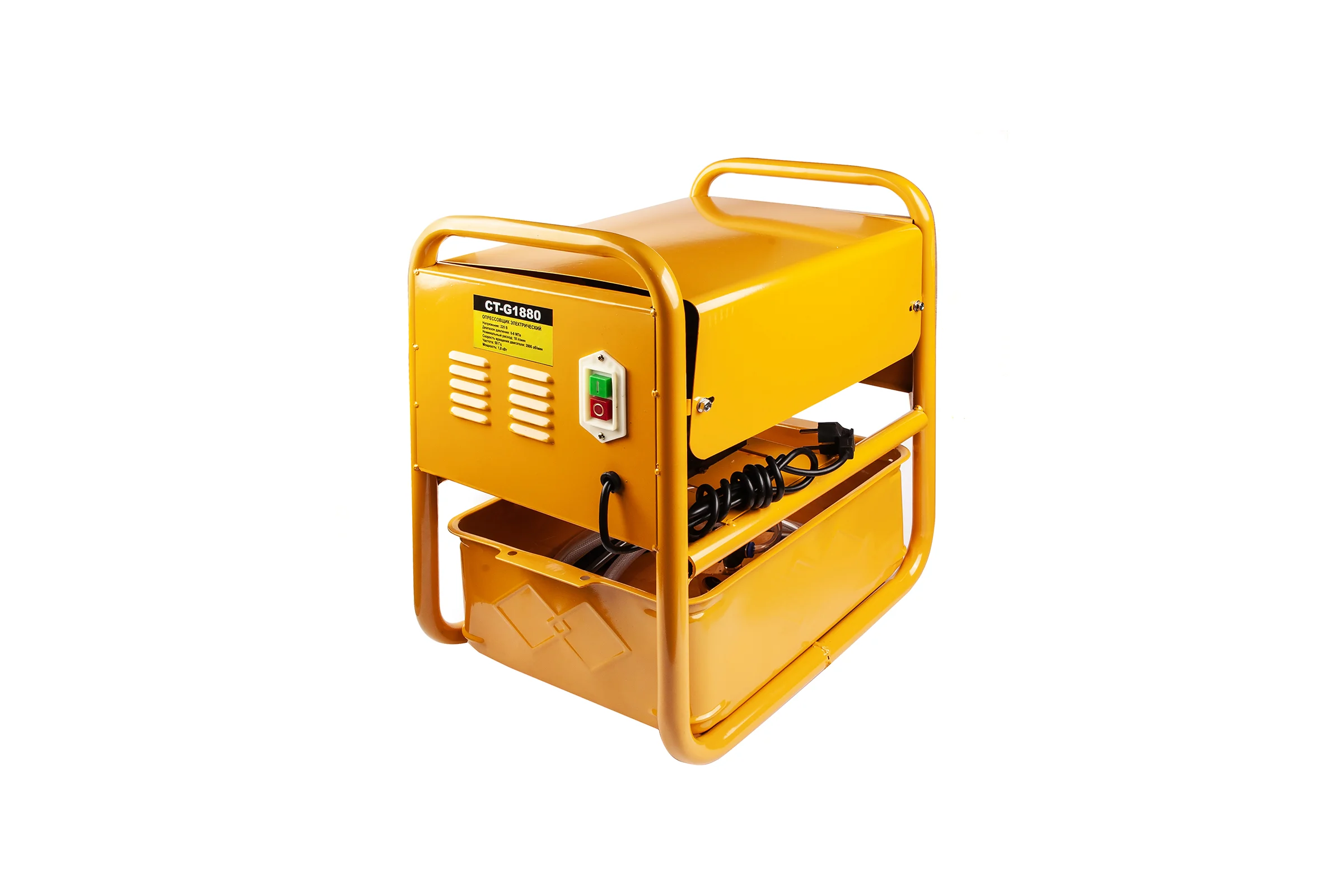 Опрессовщик электрический Car-tool 1,8 КВт, 18 л/мин, 80 Бар CT-G1880