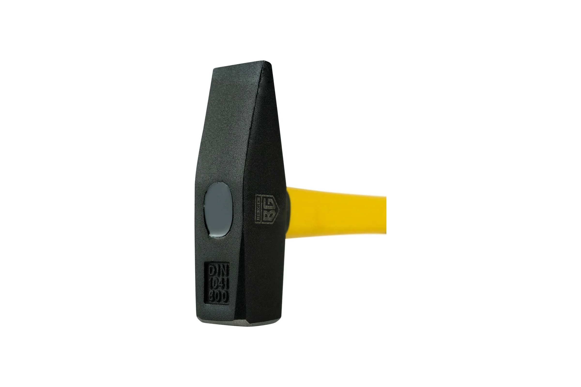 Слесарный молоток Berger BG кованый, фиберглассовая рукоятка, 800 г BG1515