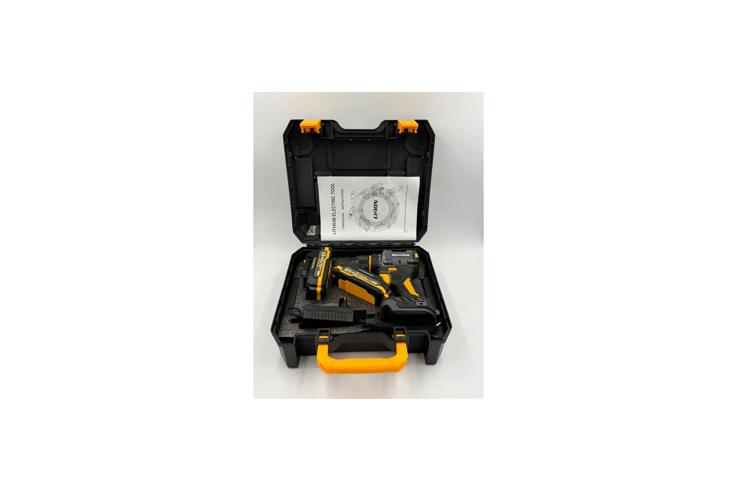 Дрель-шуруповерт аккумуляторная BlackWeld 21V 2.0Ah 150243