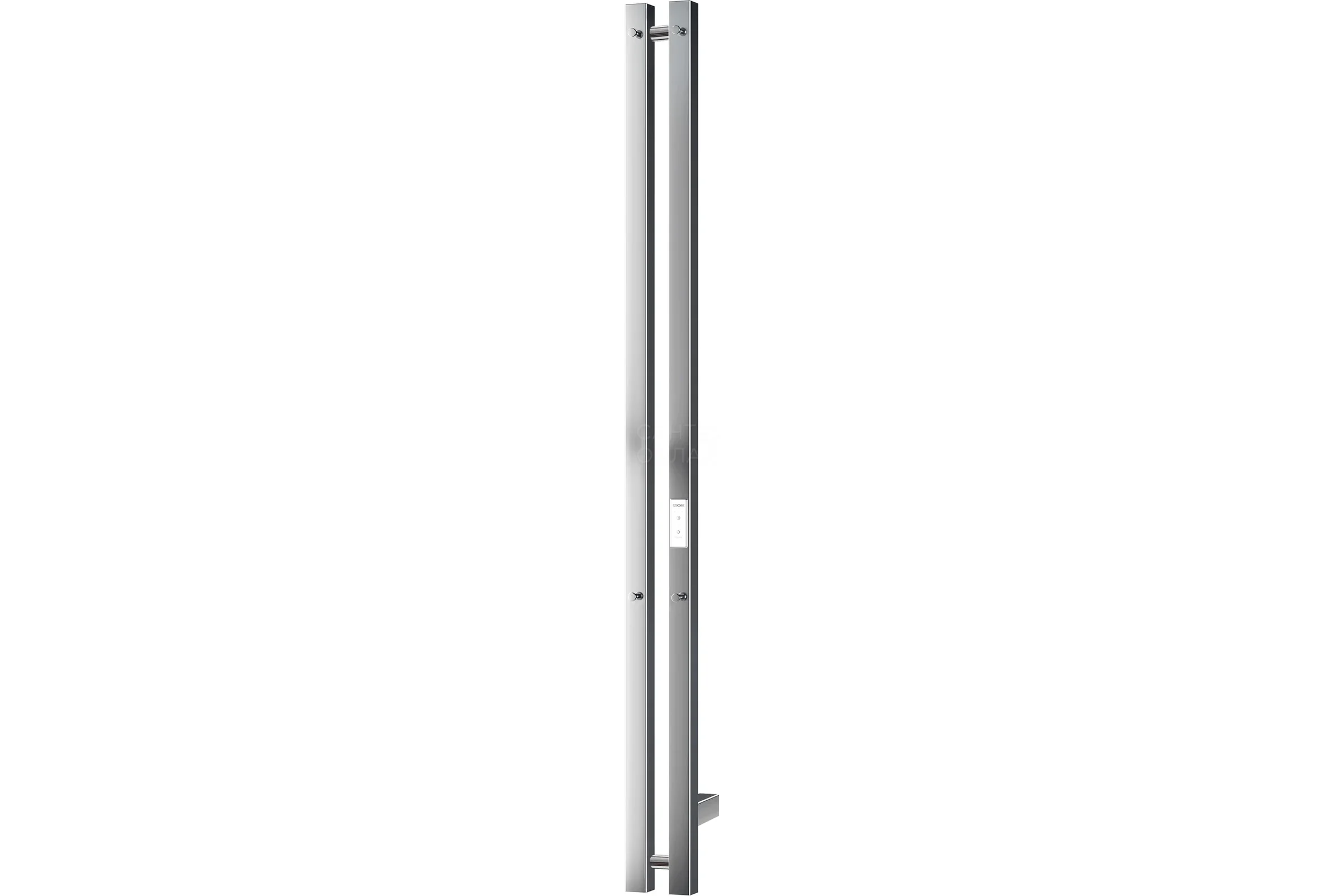Электрический полотенцесушитель INDIGO Style 2 PRO (electro) 120/8 (таймер, скрытый провод справа, Полиров.) LSPRE120-8Rt