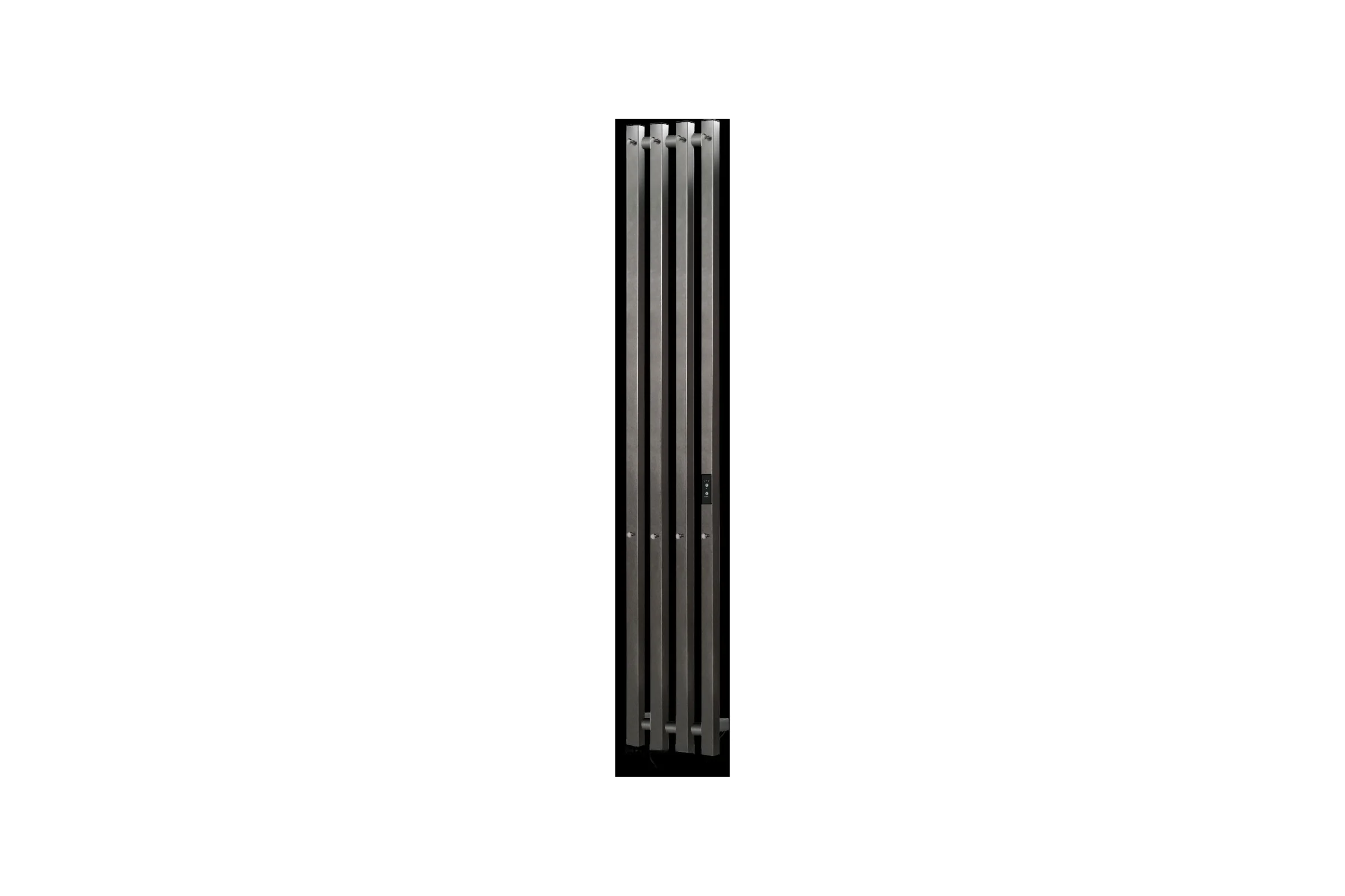 Электрический полотенцесушитель INDIGO Style 4 PRO (electro) 120/18 (таймер, скр.монтаж, унив.подкл.R/L, Graphite Metallic) LSPRE120-18GFMRt