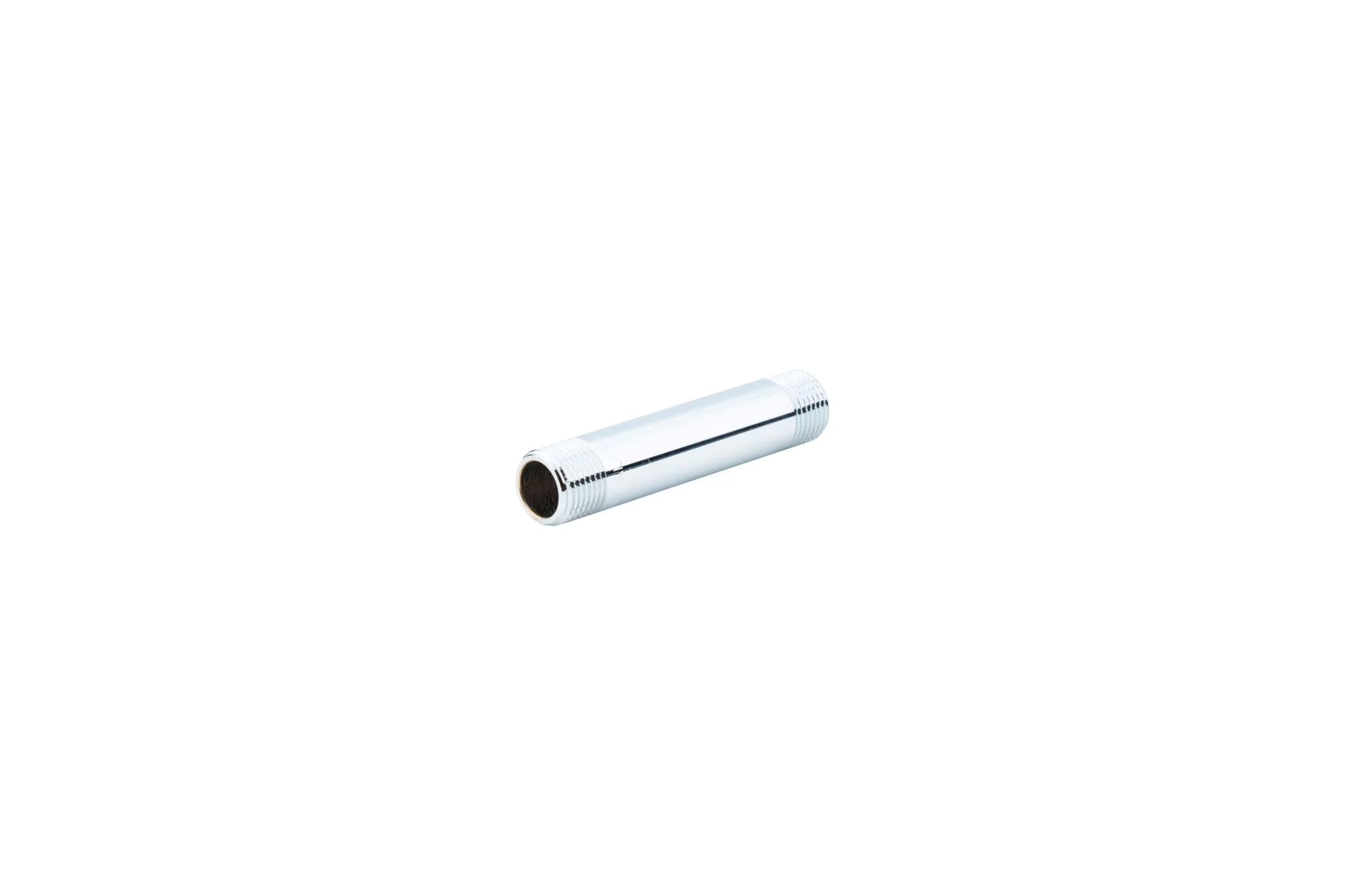 Удлинитель ALATO бочонок ALATO НР-НР, хромированный 1/2х80мм (5/110) 0126-1508