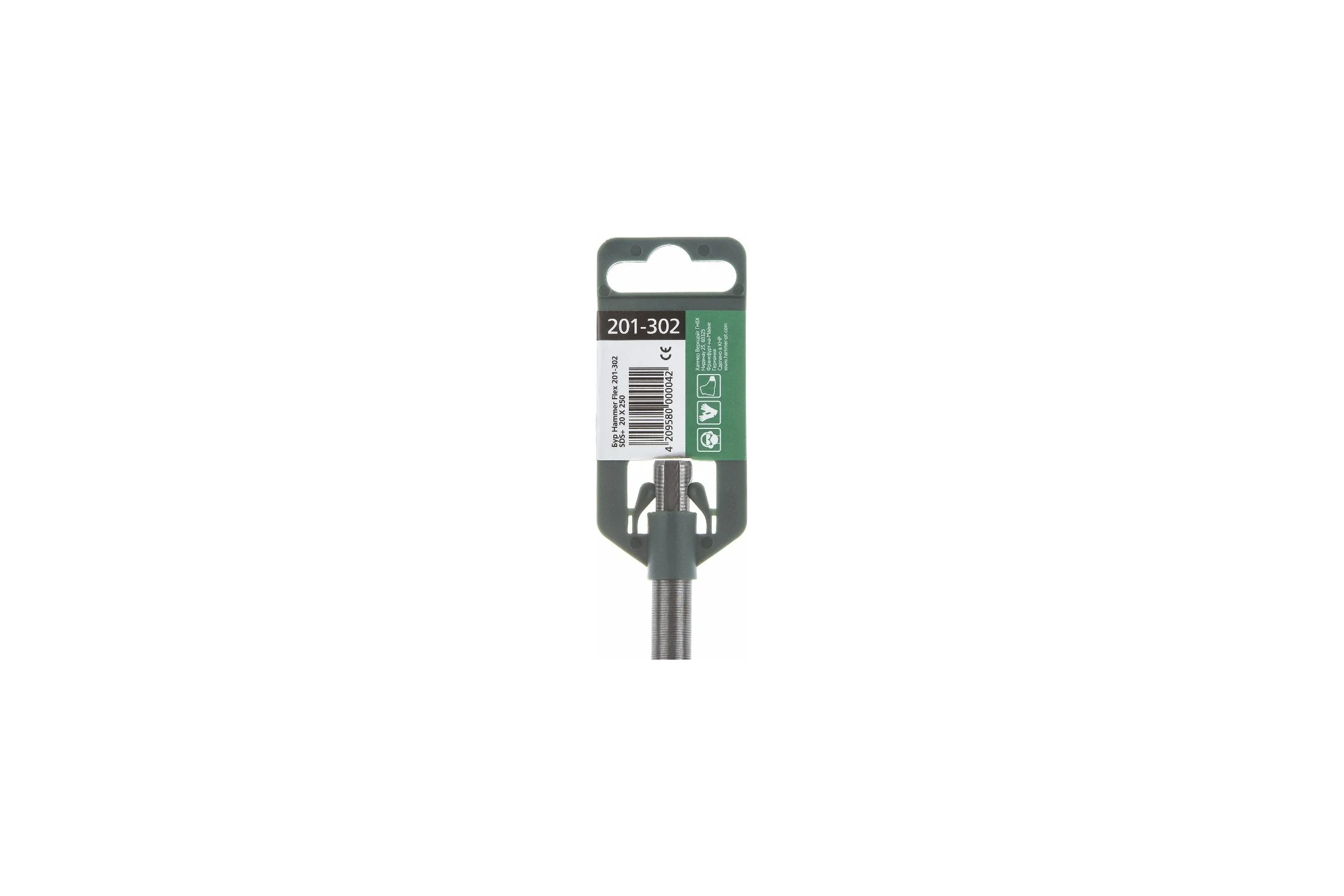 Зубило плоское Flex DR CH (20х250 мм; SDS-plus) Hammer 30778 201-302