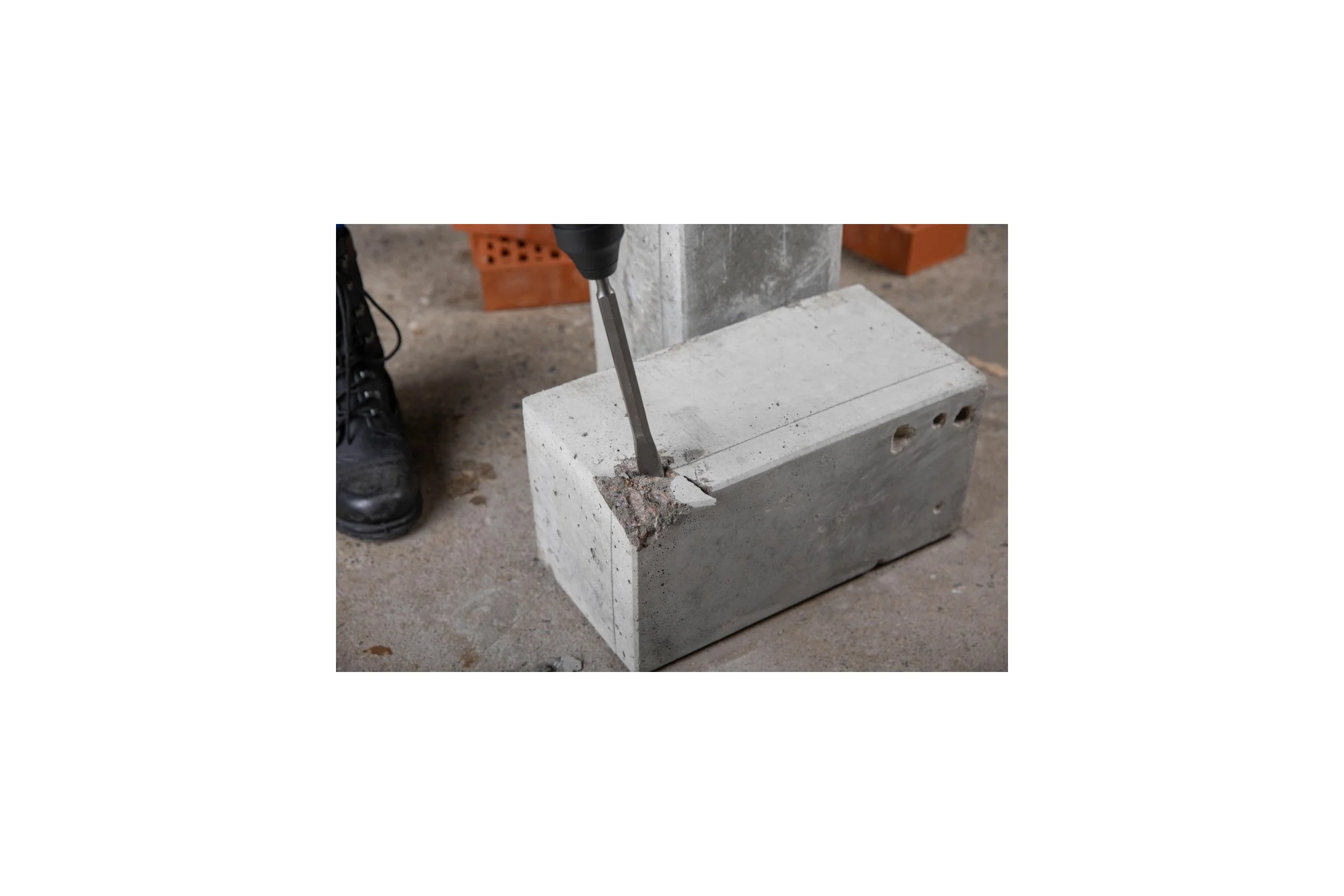 Зубило плоское Flex DR CH (20х250 мм; SDS-plus) Hammer 30778 201-302