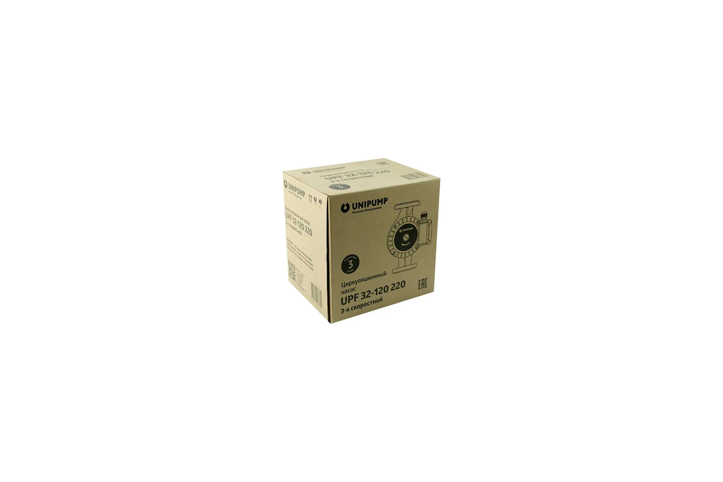 Насос циркуляционный UNIPUMP UPF 32-120 220 отопление, 3-х скоростной 97011