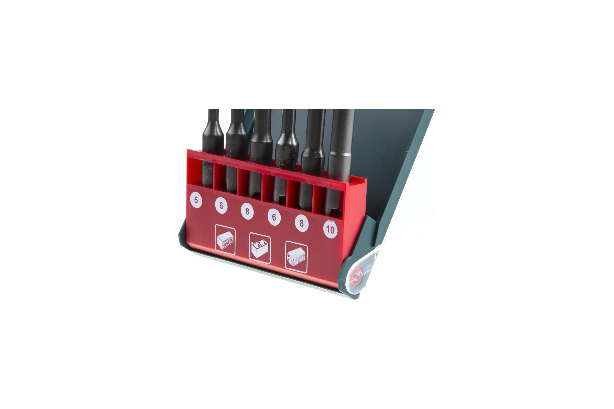 Набор буров Flex DR No2 (6 шт; 5/6/8x110 мм; 6/8/10x160 мм; SDS-plus) Hammer 30776 201-902