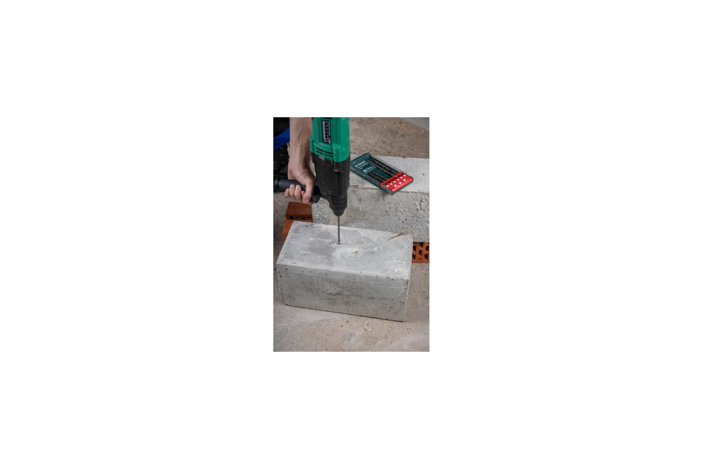 Набор буров Flex DR No2 (6 шт; 5/6/8x110 мм; 6/8/10x160 мм; SDS-plus) Hammer 30776 201-902