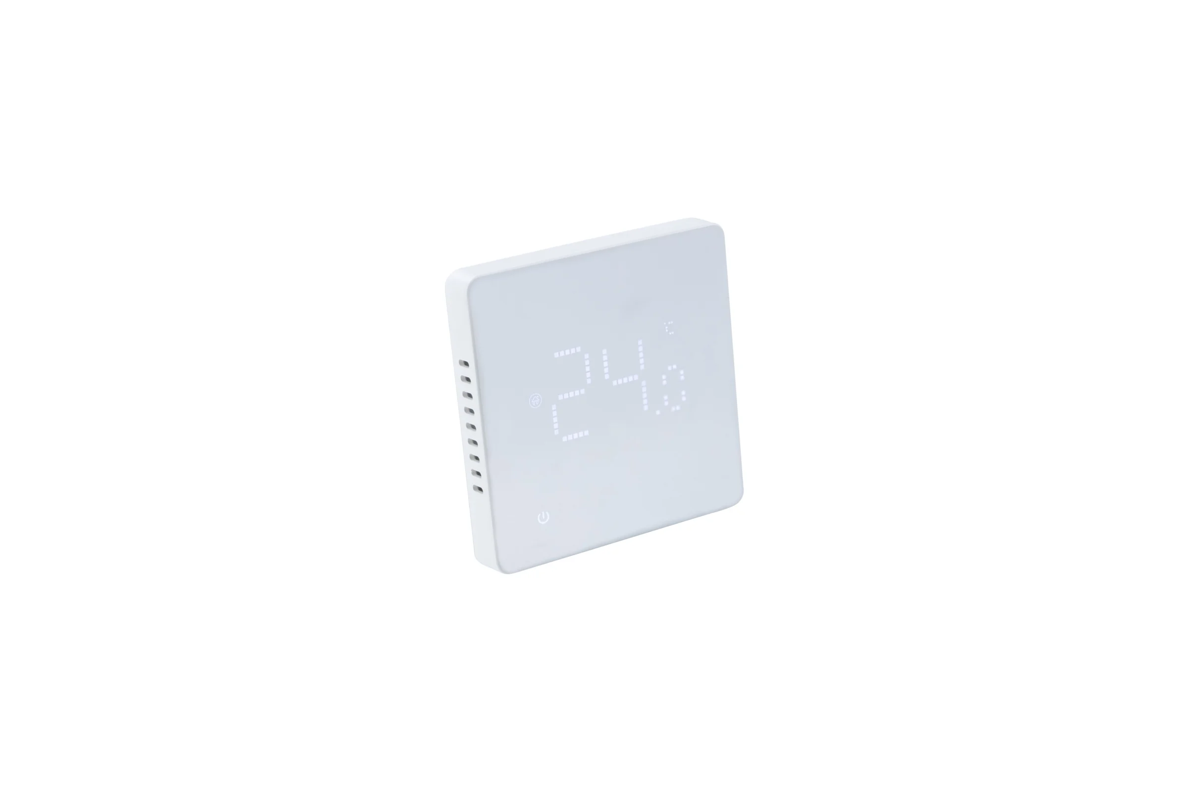 Комнатный WIFI-хронотермостат для электрического теплого пола Valtec (белый) VT.AC608.W.0