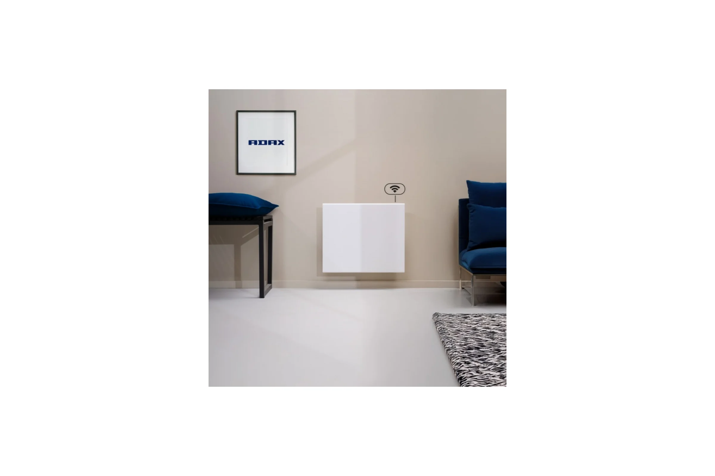 Обогреватель ADAX Neo Compact 075 KWT белый 64962347