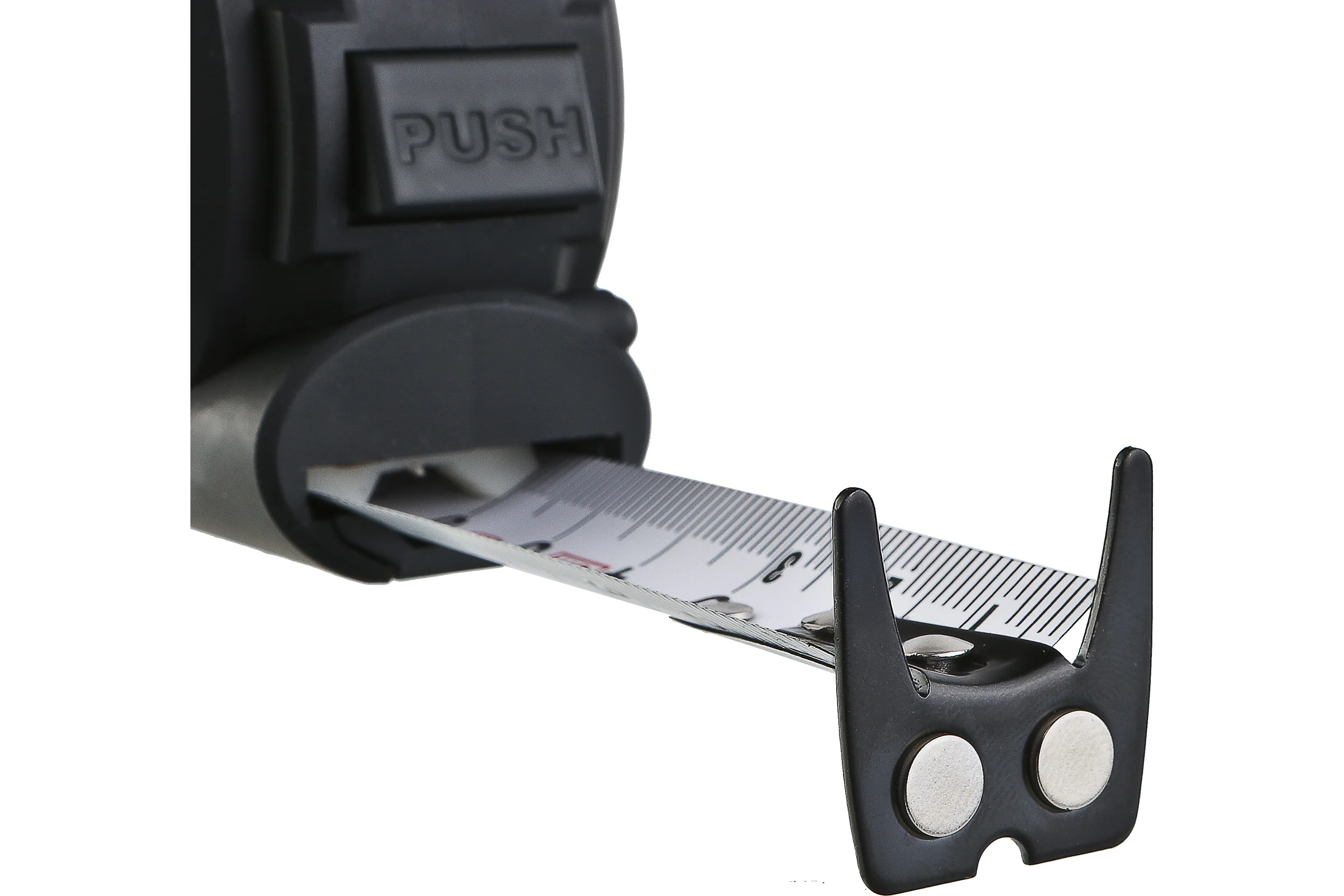 Рулетка с автостопом Sturm 5x25мм, soft touch, 2x сторонняя шкала, магнит, 2010-14-5-25