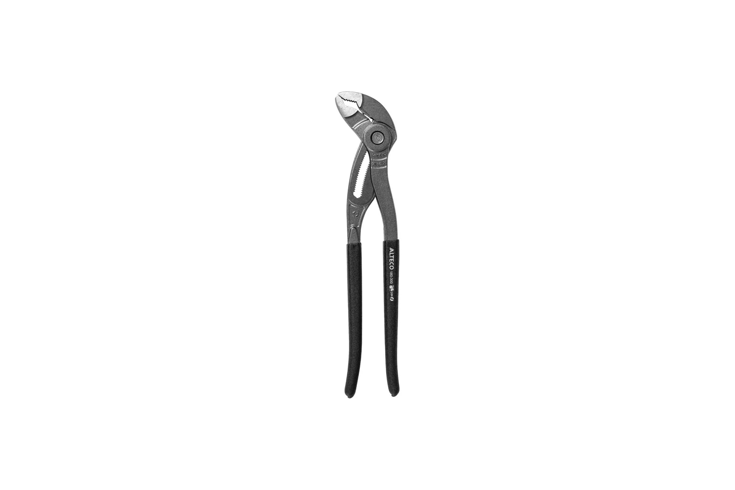 Клещи переставные ALTECO xPRESS 300 мм с кнопкой, пласт. рук.  Industrial 0705-1K-300-X 96883