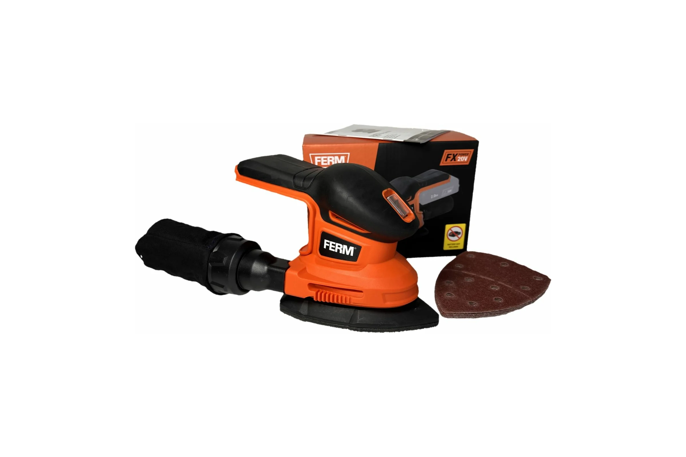 Аккумуляторная шлифовальная машина FERM FX Power PSM1033