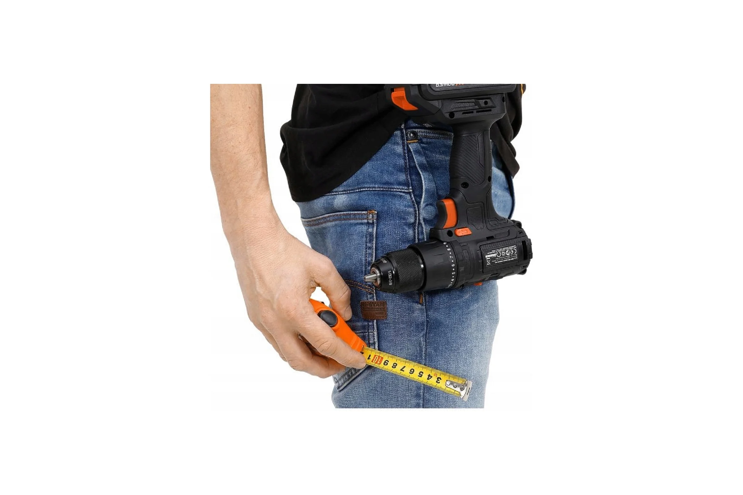 Аккумуляторная дрель-шуруповёрт FERM CDM1168