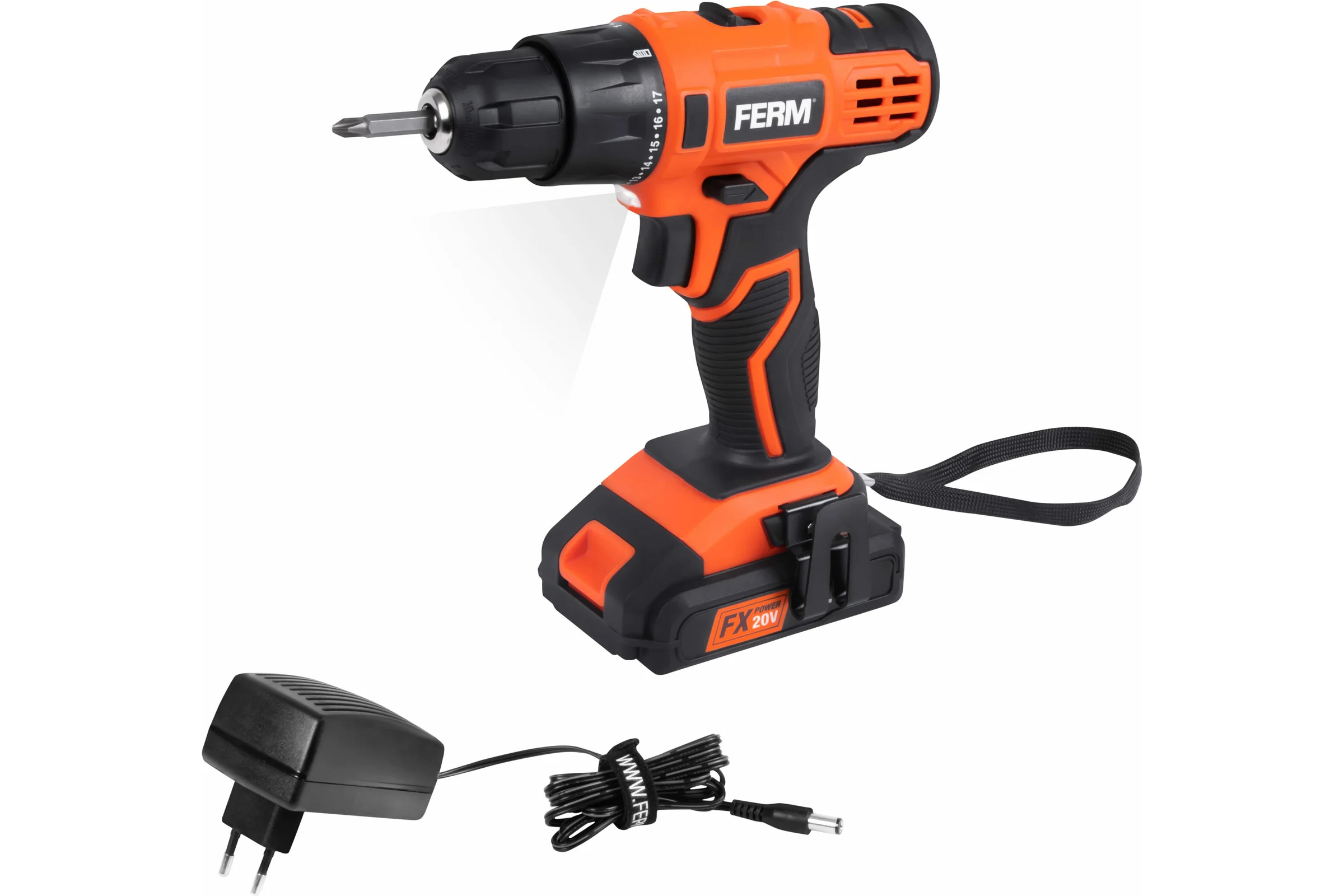 Аккумуляторная дрель-шуруповерт FERM FX Power CDM1164