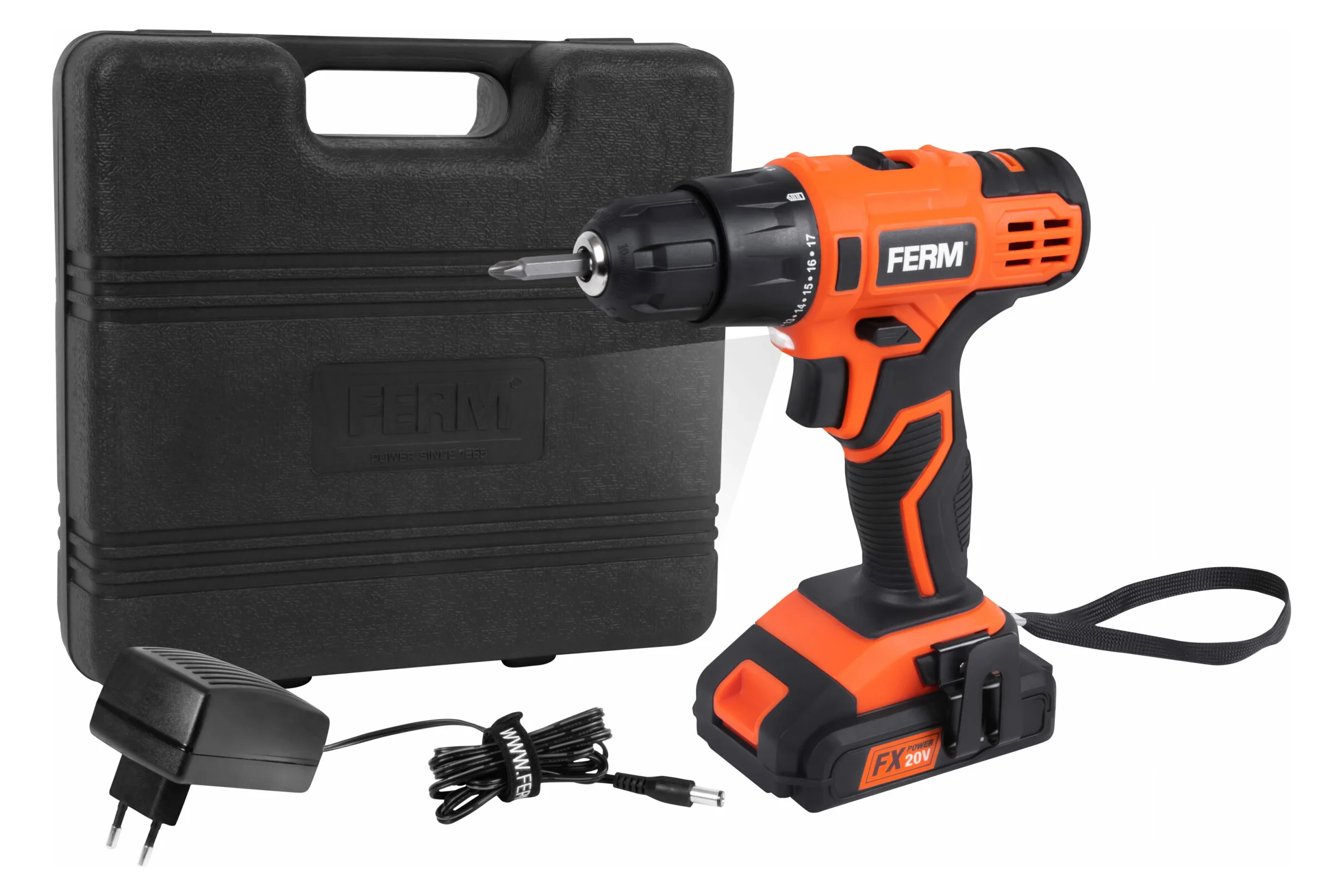 Аккумуляторная дрель-шуруповерт FERM FX Power CDM1164