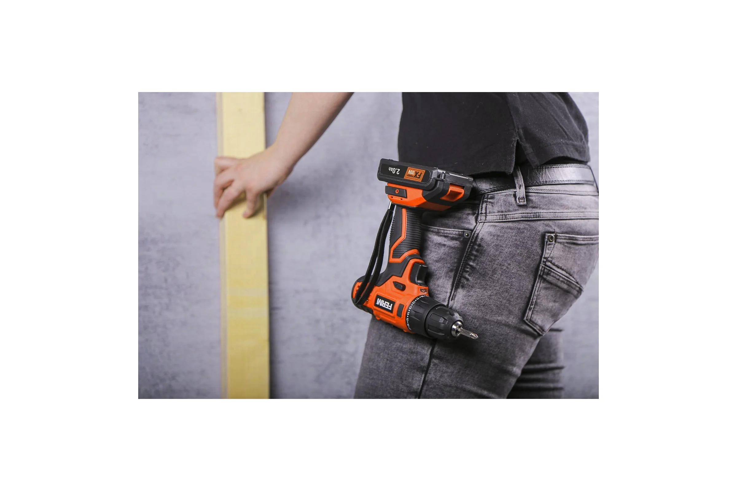 Аккумуляторная дрель-шуруповерт FERM FX Power CDM1164