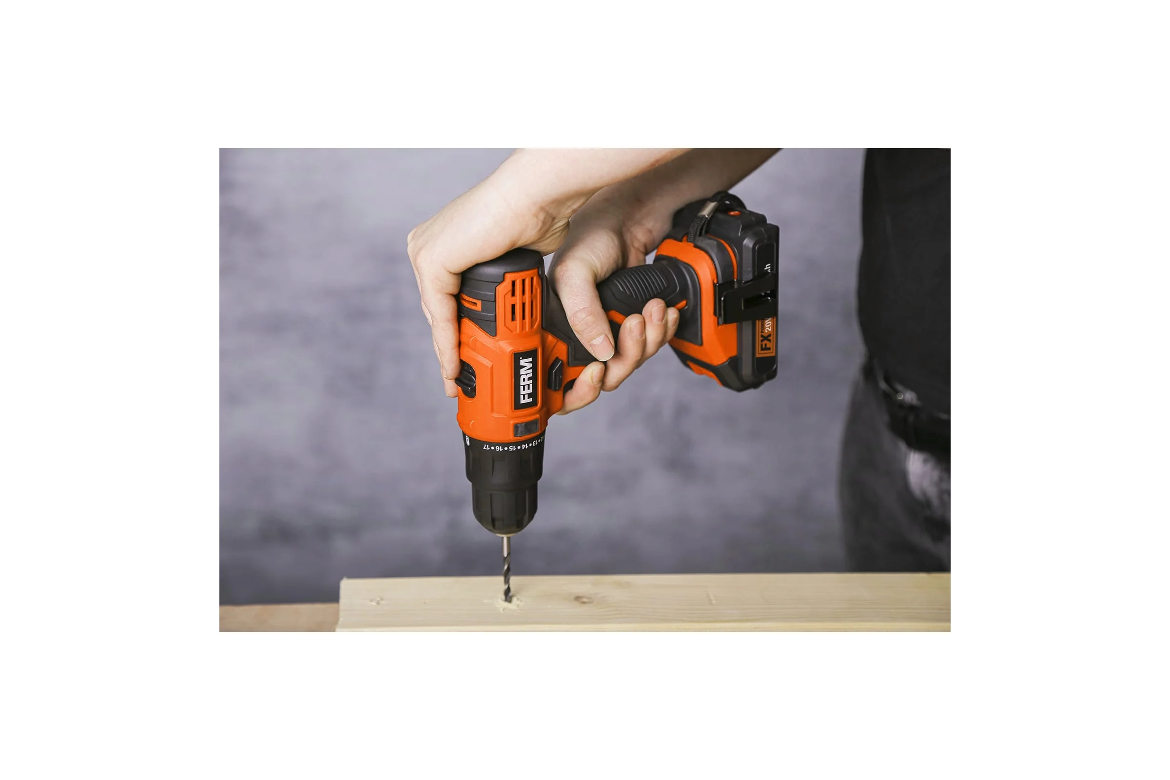 Аккумуляторная дрель-шуруповерт FERM FX Power CDM1164