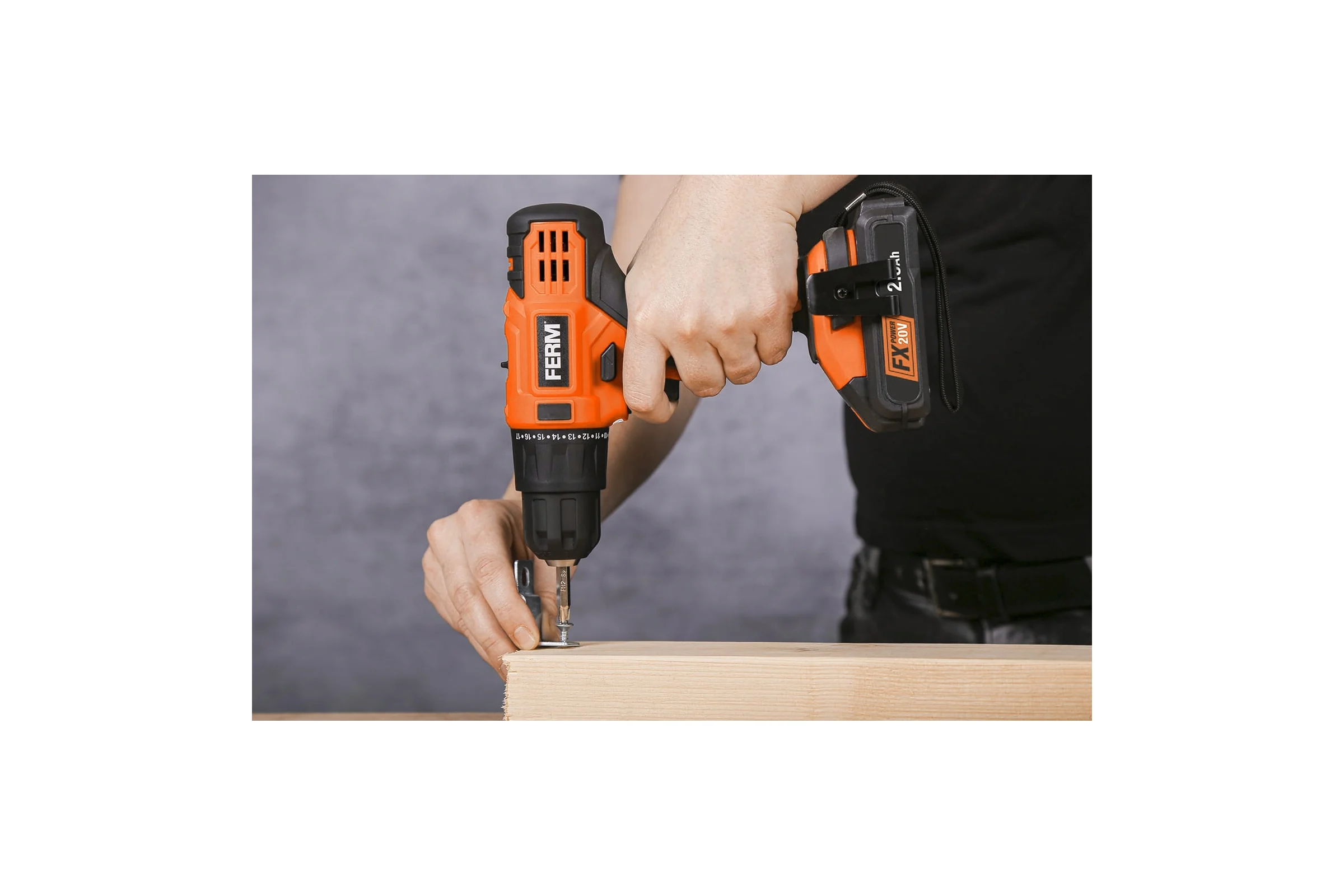 Аккумуляторная дрель-шуруповерт FERM FX Power CDM1164
